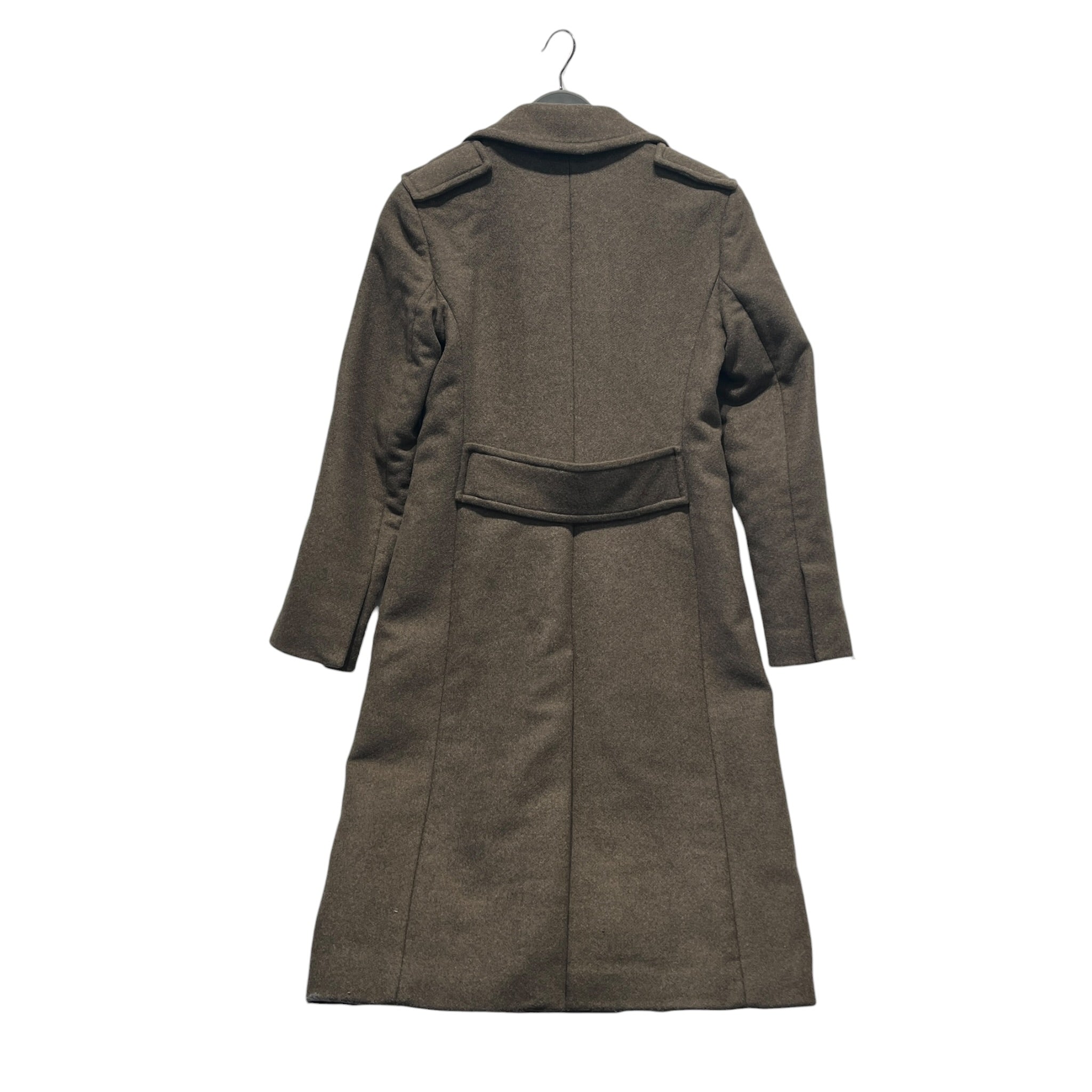 theory/Trench Coat/M/L/Wool/GRY/slv button trench view 2