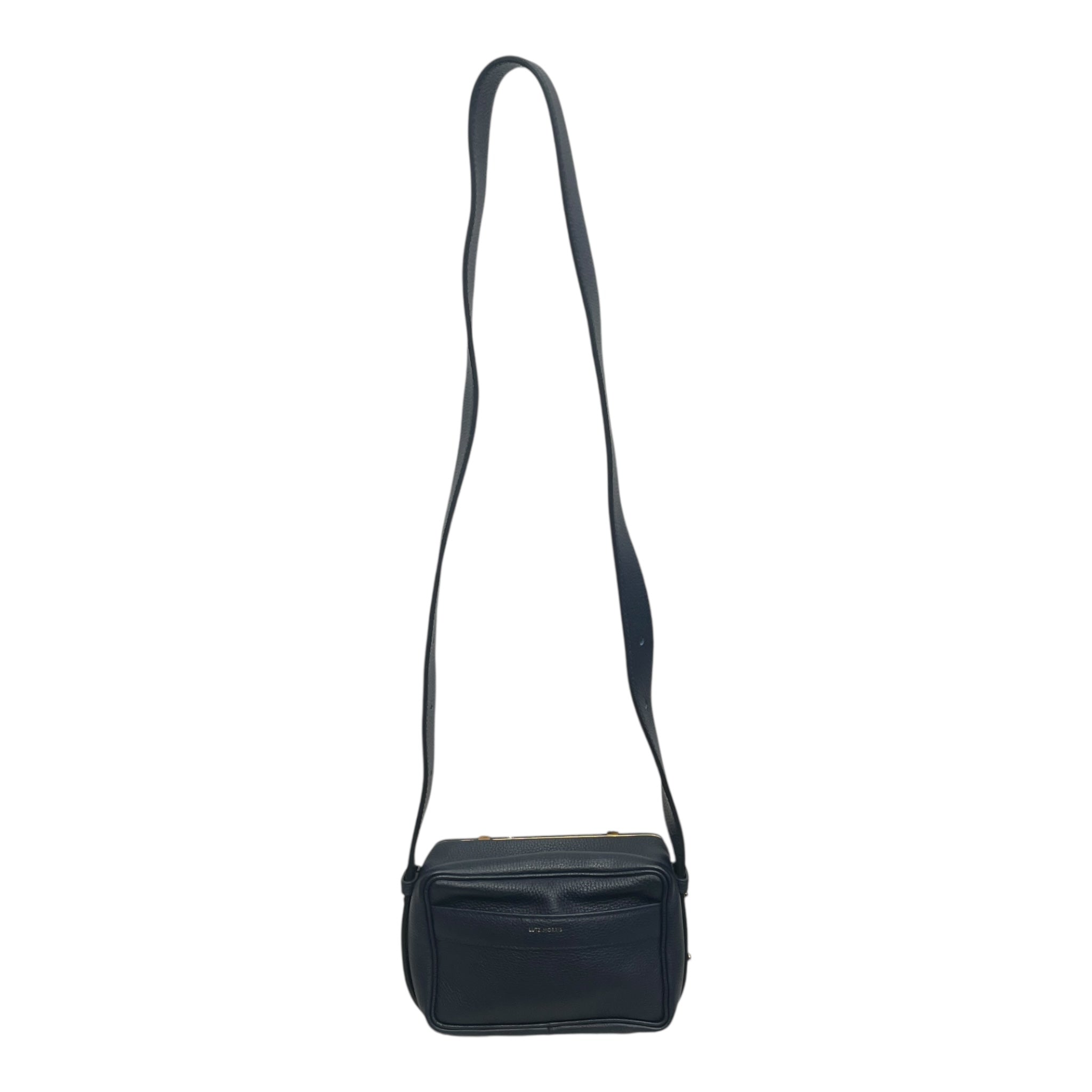 LUTZ MORRIS/Cross Body Bag/Leather/NVY/CROC LEATHER MAYA BAG view 2