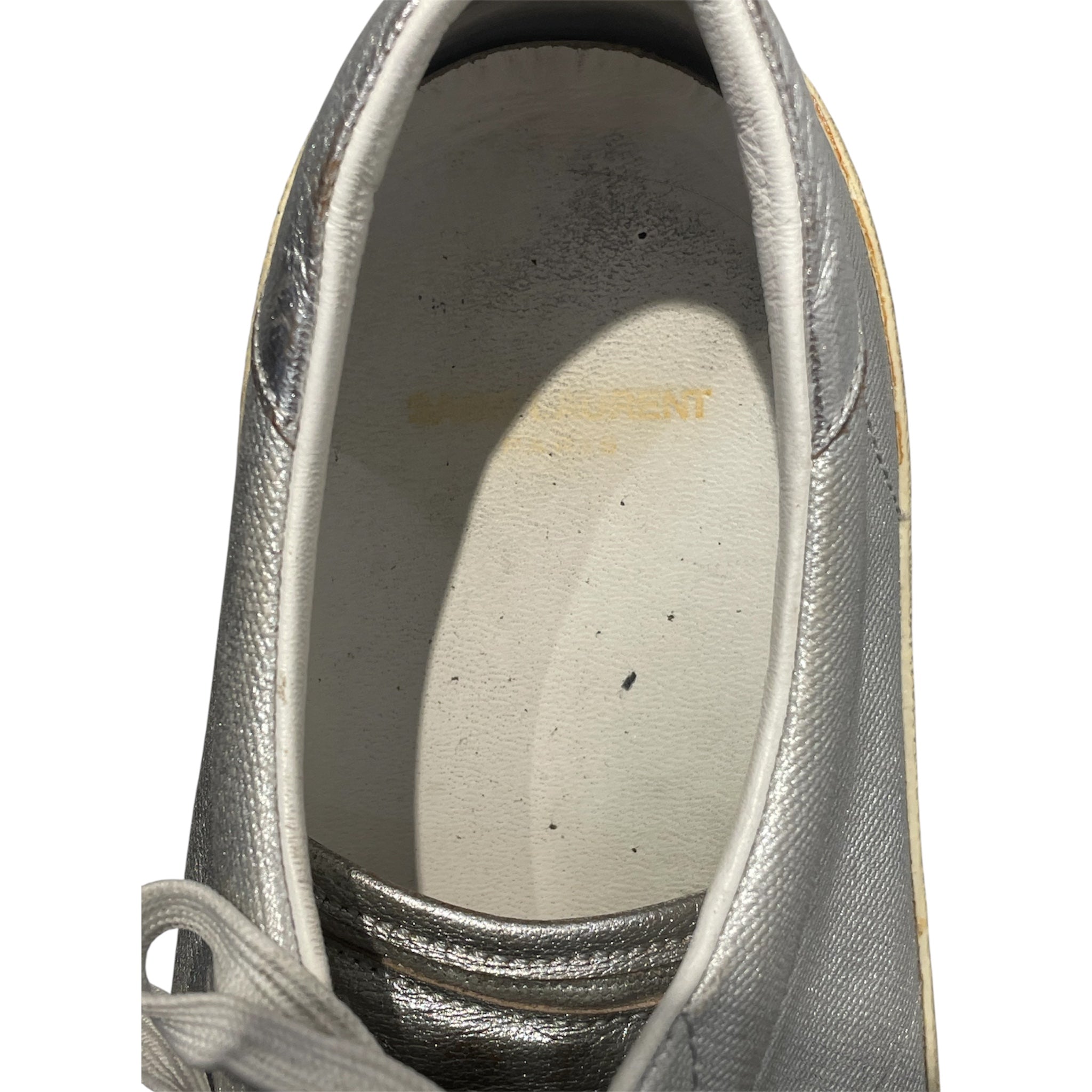 SAINT LAURENT/Low-Sneakers/EU 45/SLV/slv sl/37 view 3