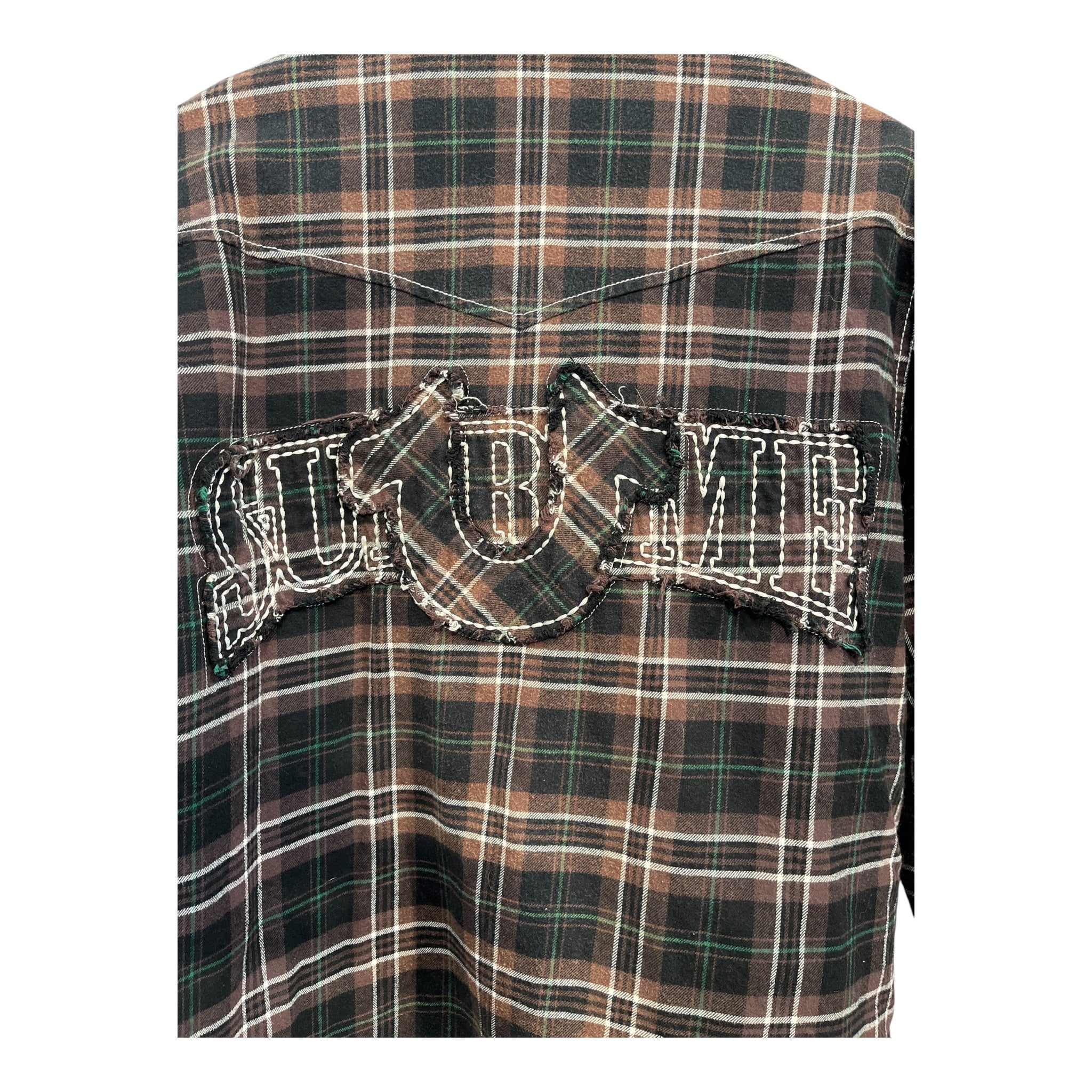 Supreme/Flannel Shirt/M/Cotton/MLT/Plaid/ view 3