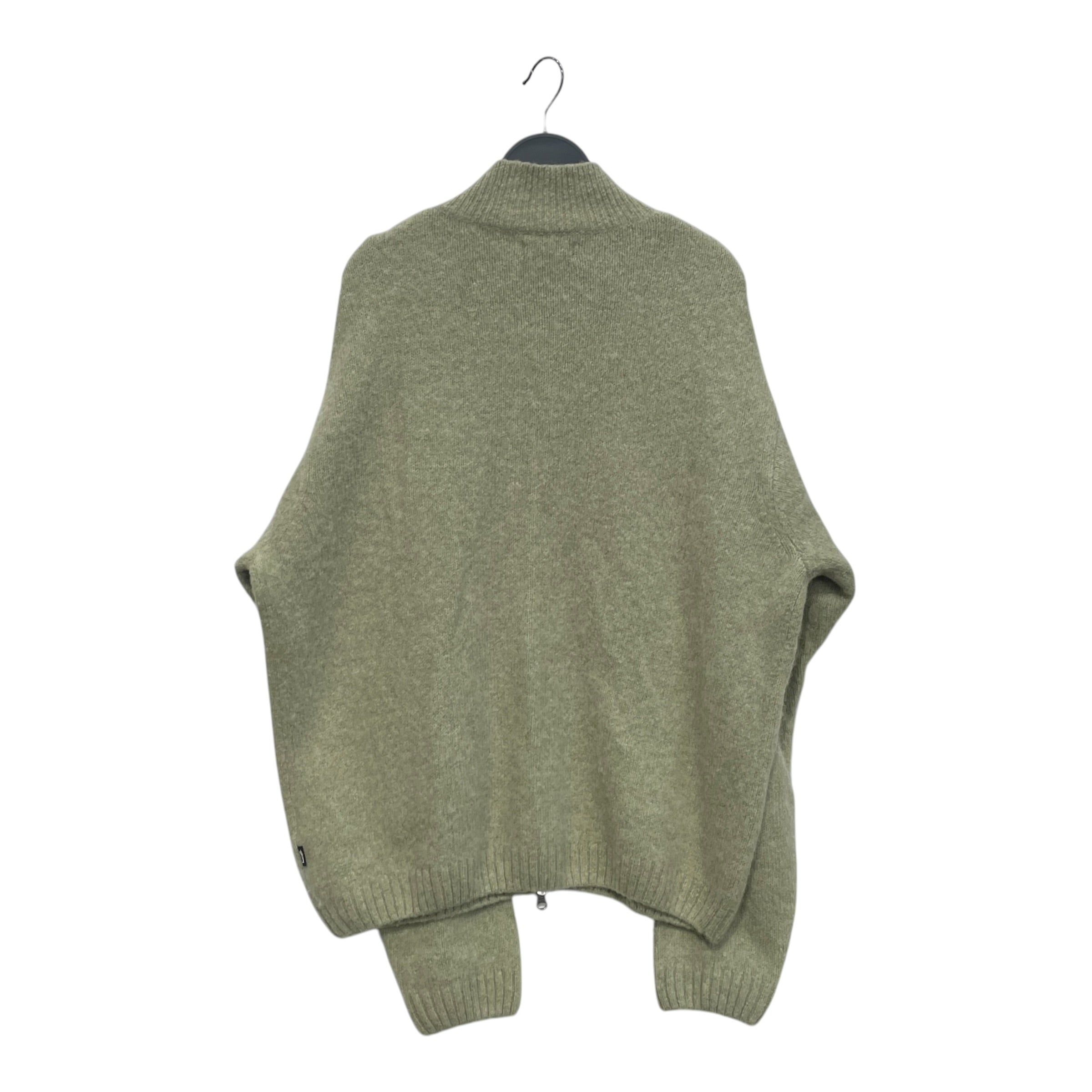 STUSSY/Sweater/XL/Nylon/GRN/FRONT ZIPPER MATCHA GRN view 2