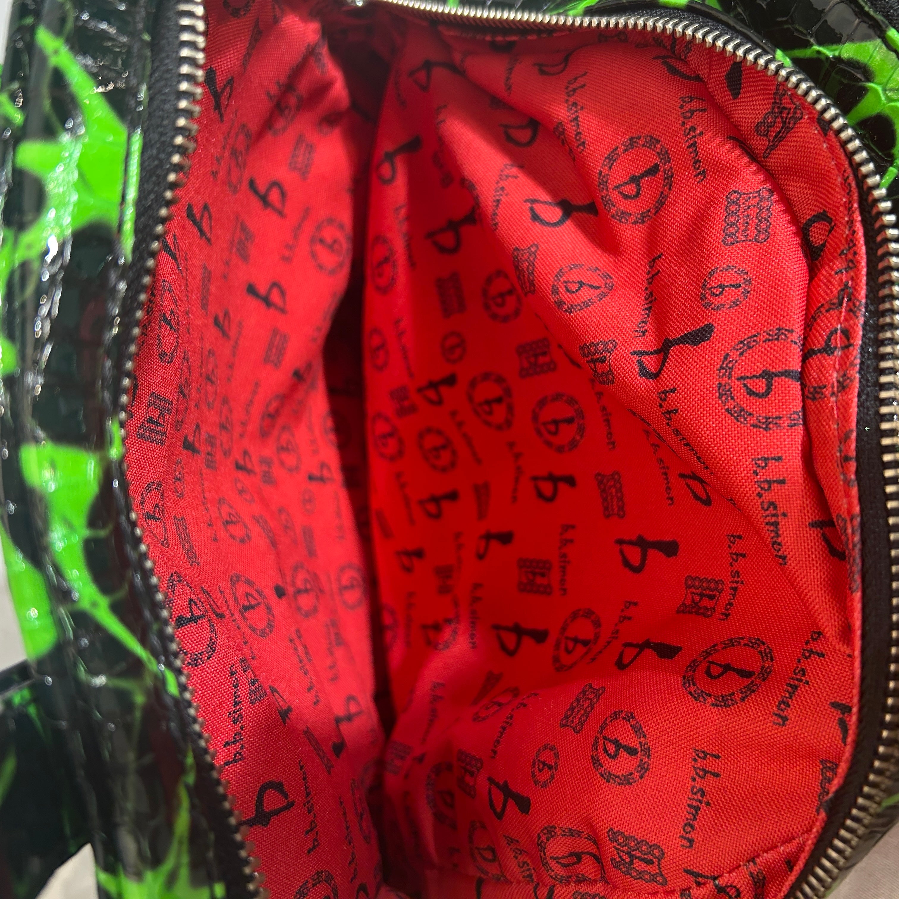 b.b.simon/Backpack/Monogram/GRN/Electric Slime Green view 5