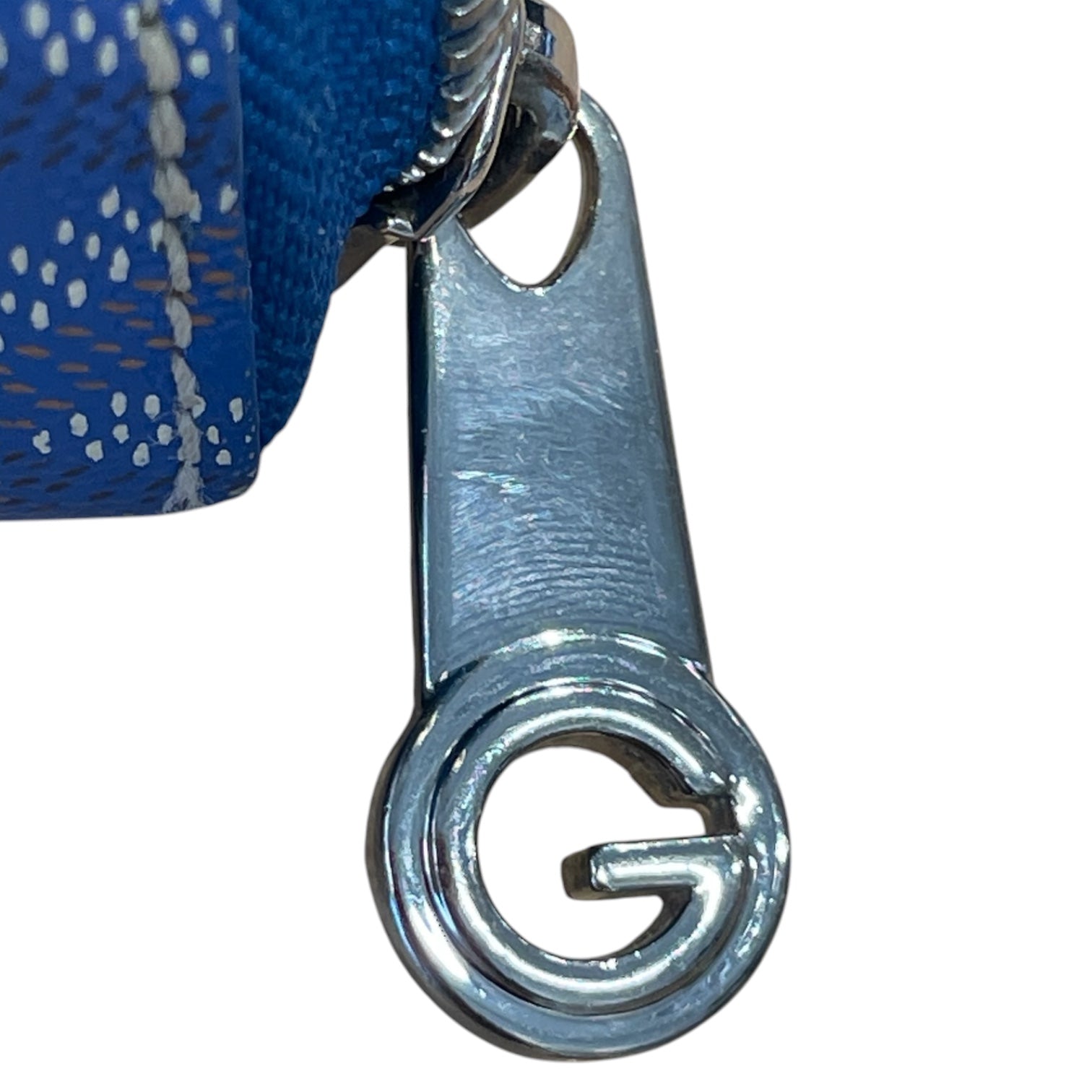 GOYARD/Long Wallet/Monogram/Leather/BLU/MATIGON ZIPPE GM view 6