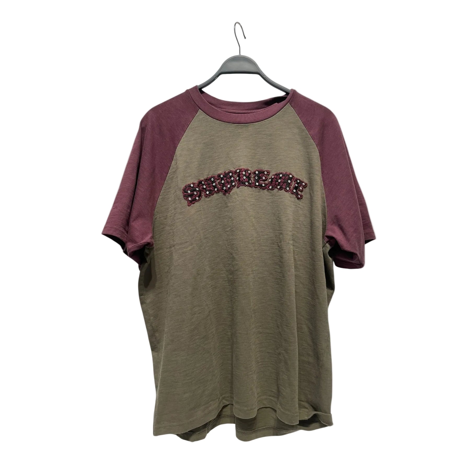 Supreme/T-Shirt/XL/Cotton/GRN/Graphic/RHINESTONE view 1
