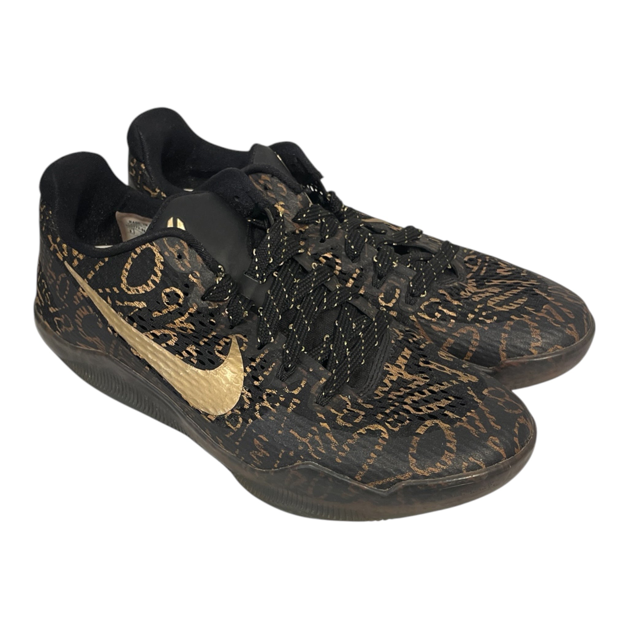 NIKE/Low-Sneakers/US 9.5/All Over Print/BLK/KOBE 11 MAMBA DAY view 1