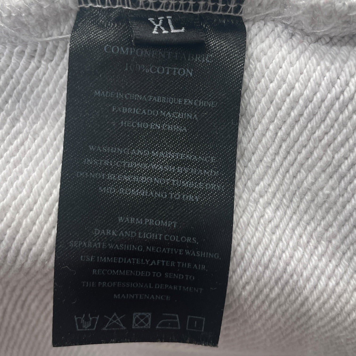 ARIS TATALOVICH/Hoodie/XL/Graphic/Cotton/GRY/ALL OVER PIXEL CHAINSAW view 4