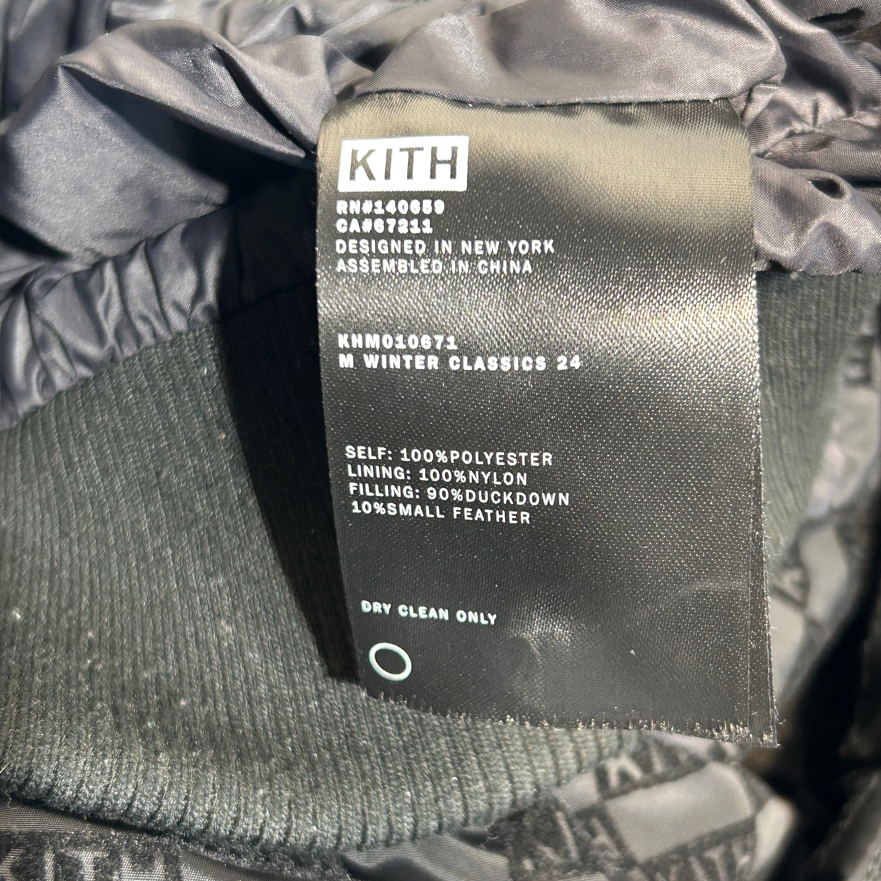 KITH/Puffer Jkt/XS/Polyester/BLK/Monogram/Midi Monogram view 4
