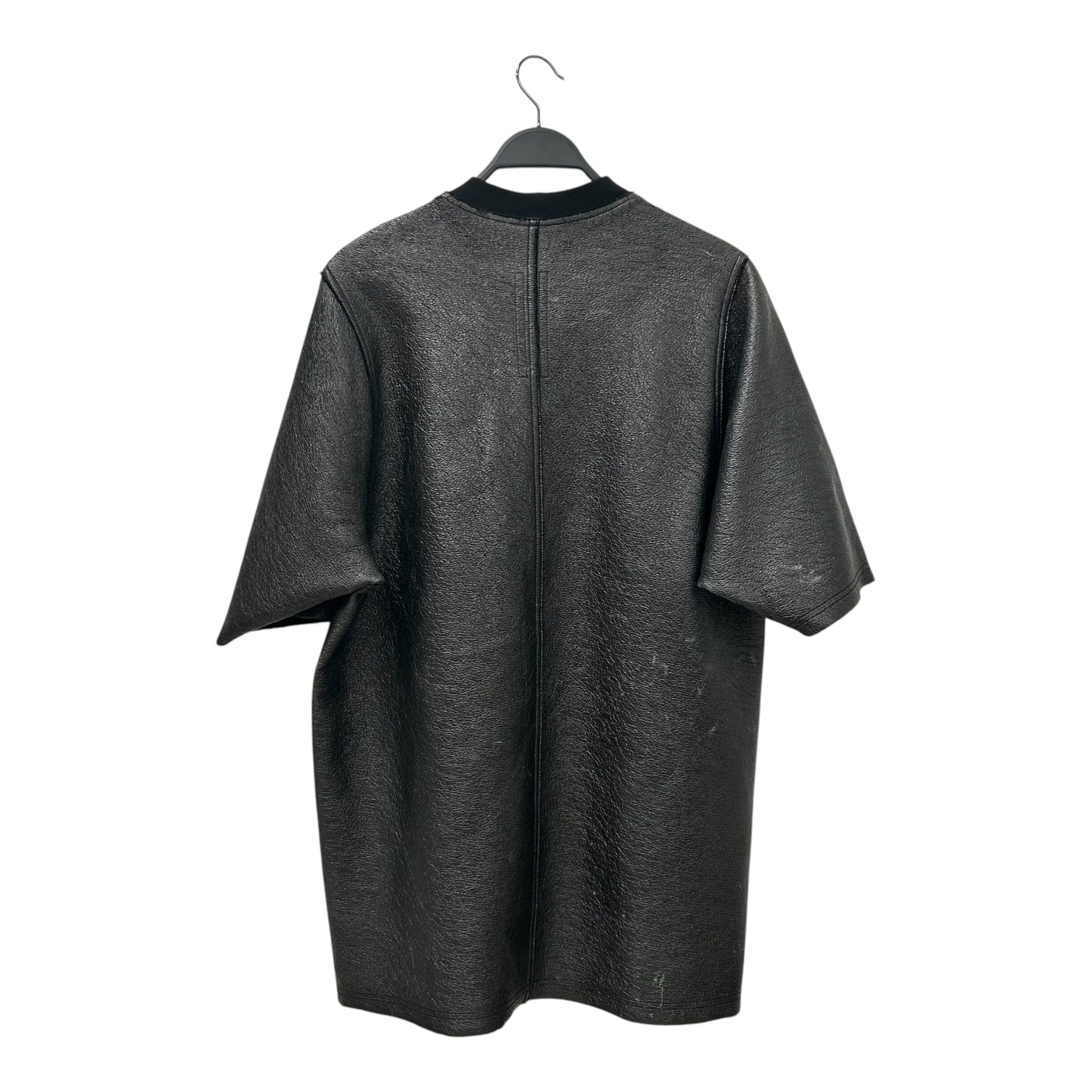 Rick Owens/T-Shirt/XS/Faux Leather/BLK/ view 2