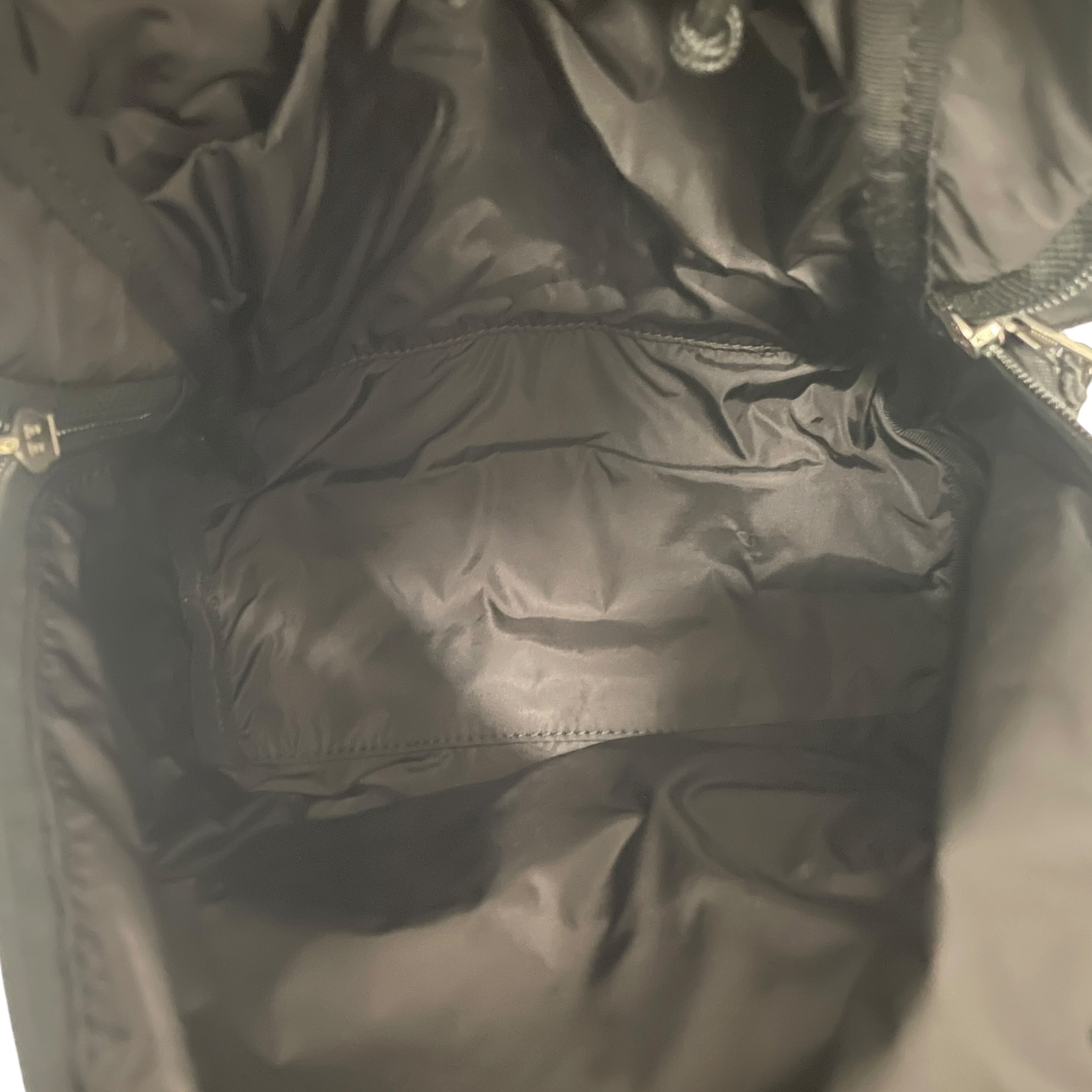 BALENCIAGA/Backpack/Nylon/BLK/NYLON WHEEL MINI/WHITE LOGO view 5