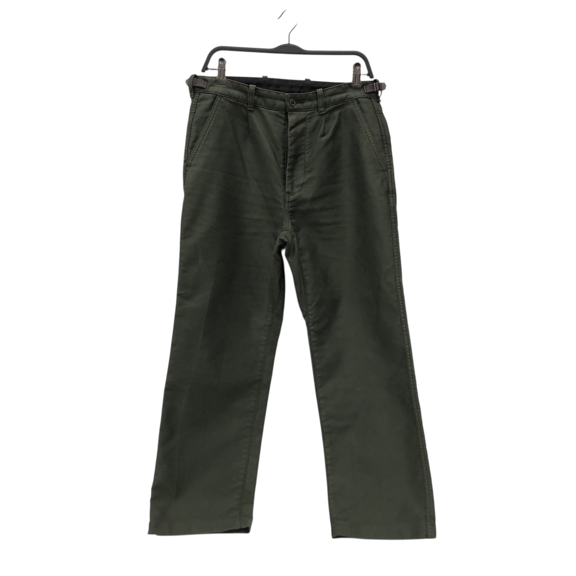 nanamica/Straight Pants/32/Cotton/GRN/Wide Chino view 1