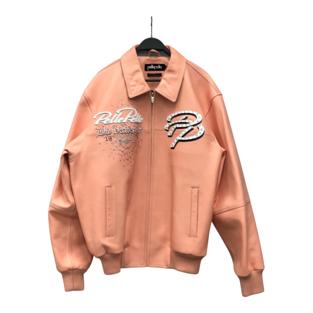 Pelle Pelle/WHO DECIDES WAR/Leather Jkt/XL/Leather/PNK/Graphic/Greatest of all Time Lthr Jkt view 1