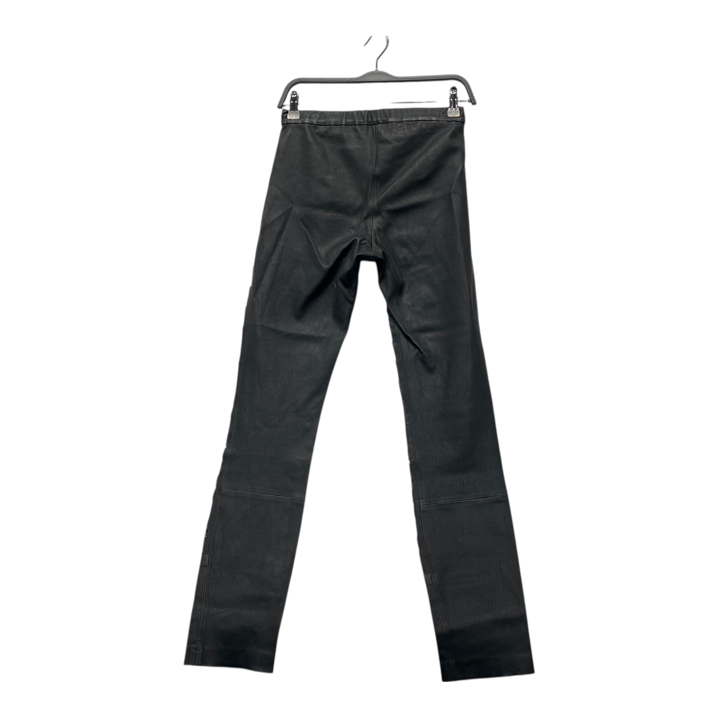 Haider Ackermann/Skinny Pants/36/Leather/BLK/leggings/LASERCUT view 2