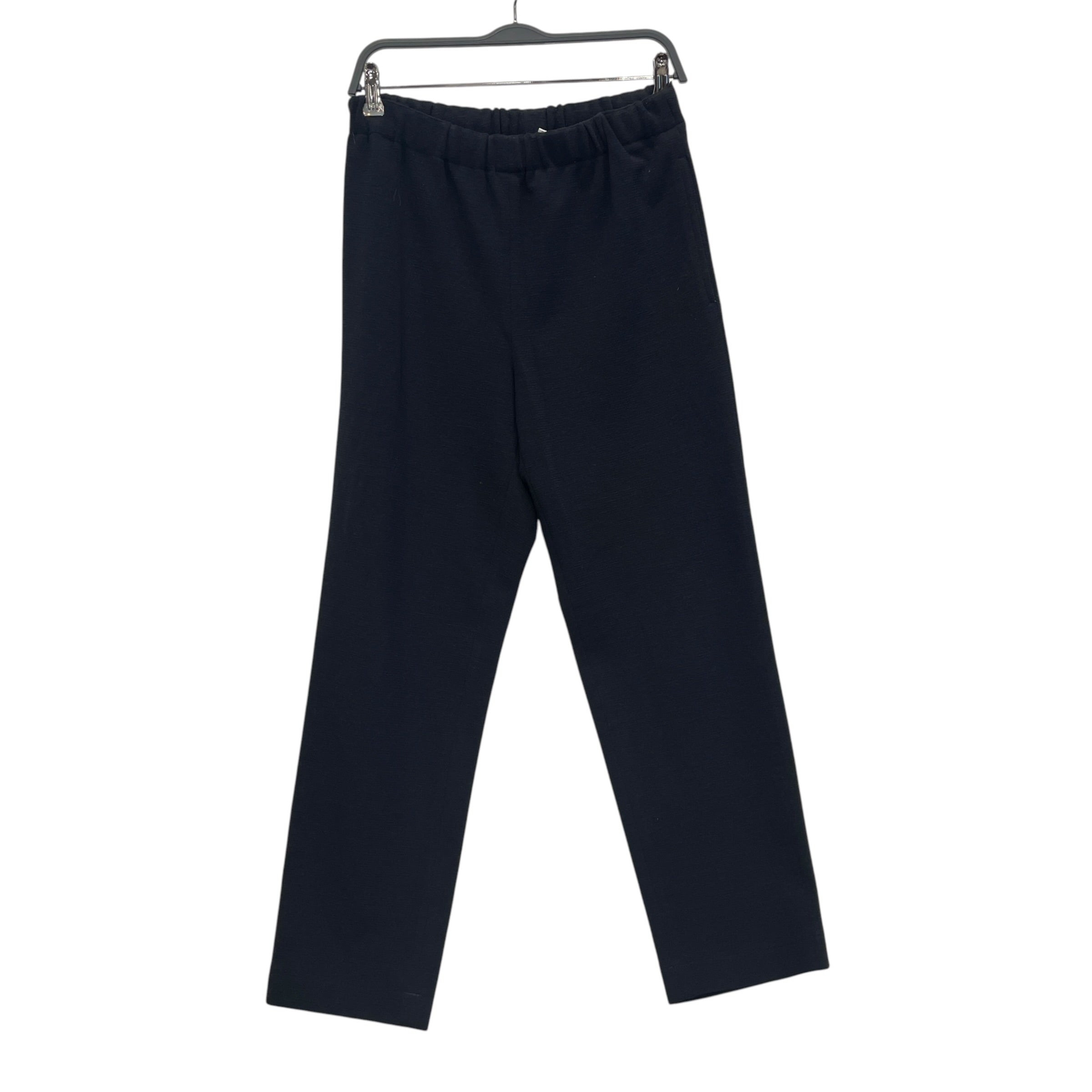 COMME des GARCONS/Straight Pants/M/Cotton/NVY/STRETCH WAIST SOFT PANT view 1