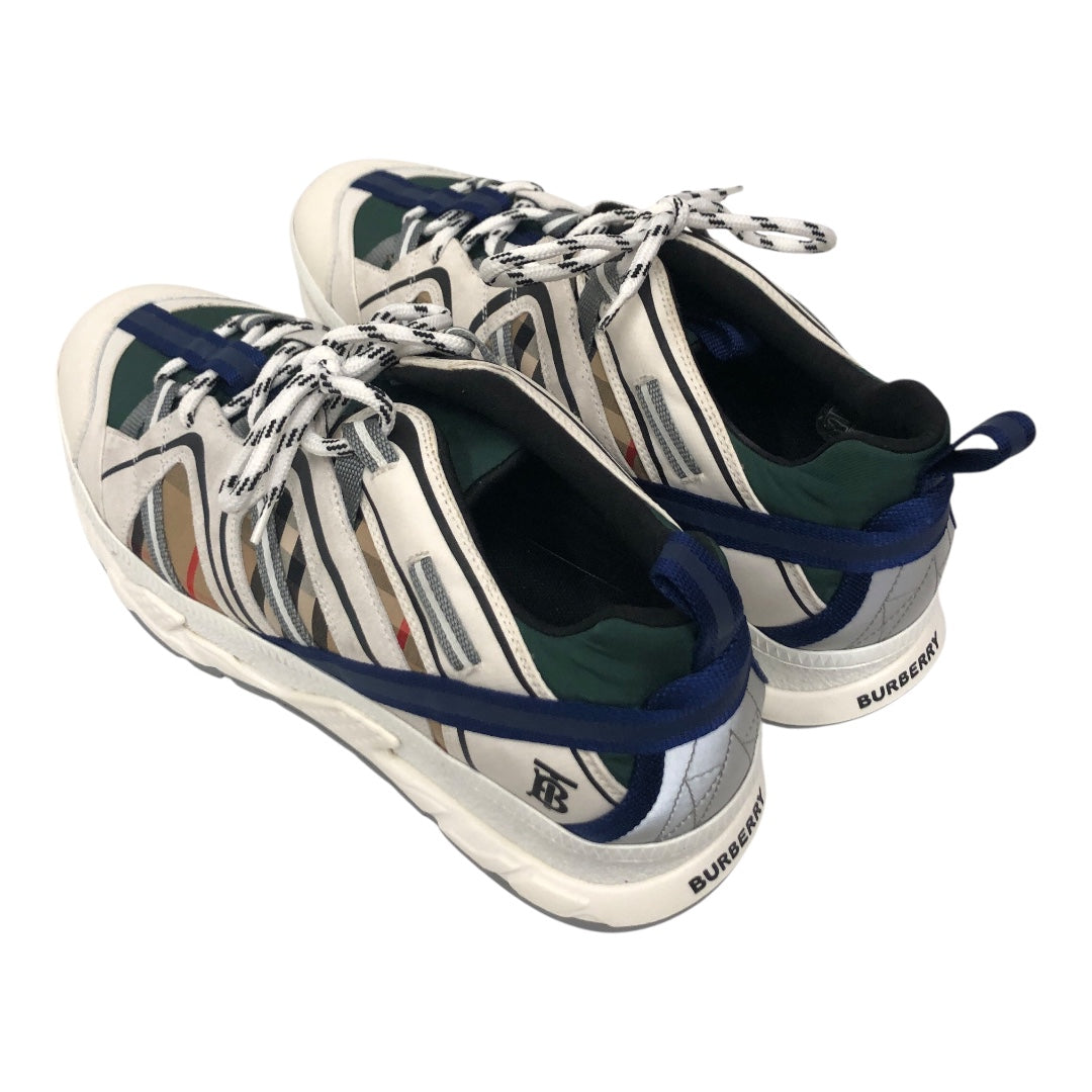BURBERRY/Low-Sneakers/EU 45/Polyester/WHT/Union Low view 2