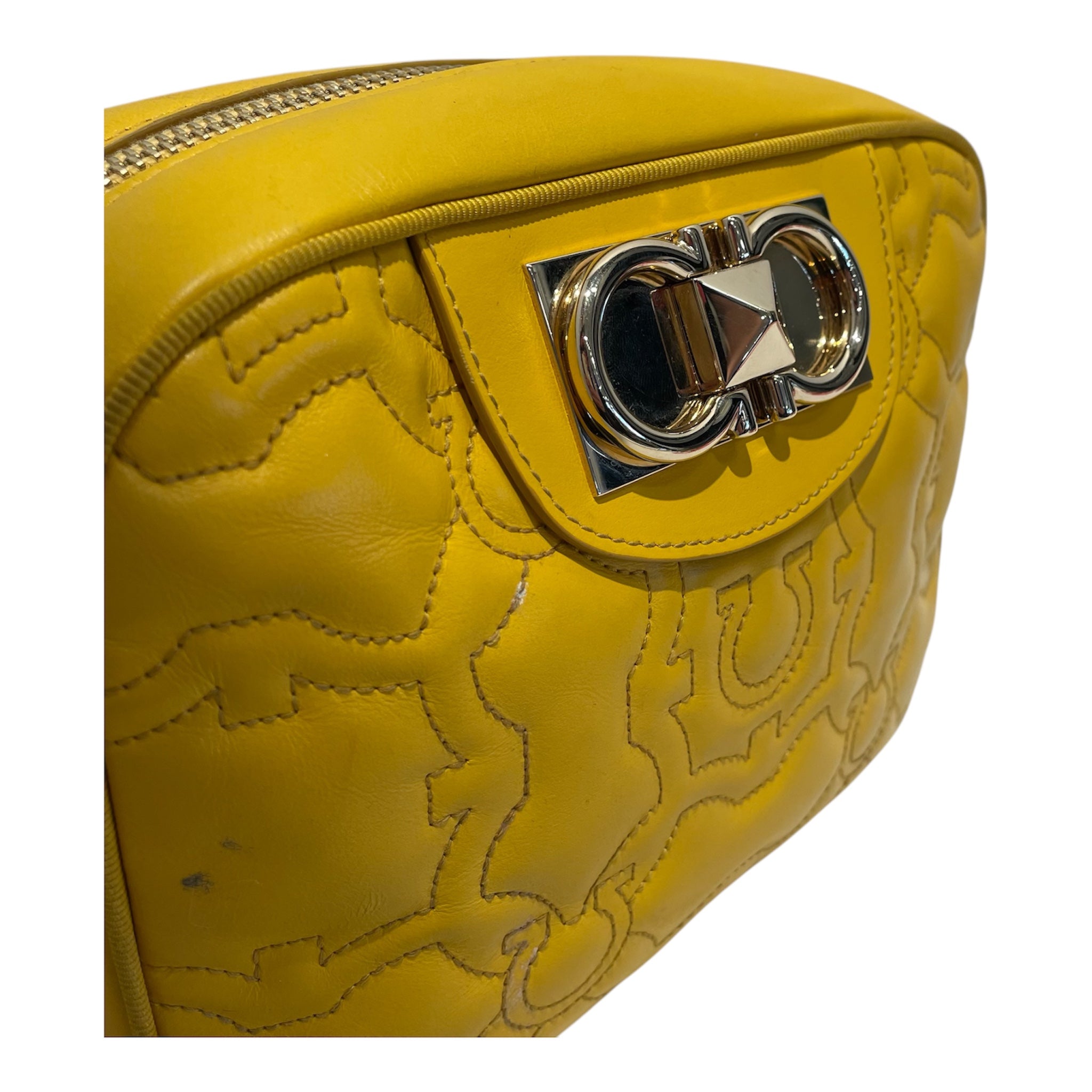 Salvatore Ferragamo/Bag/Leather/YEL/ view 4