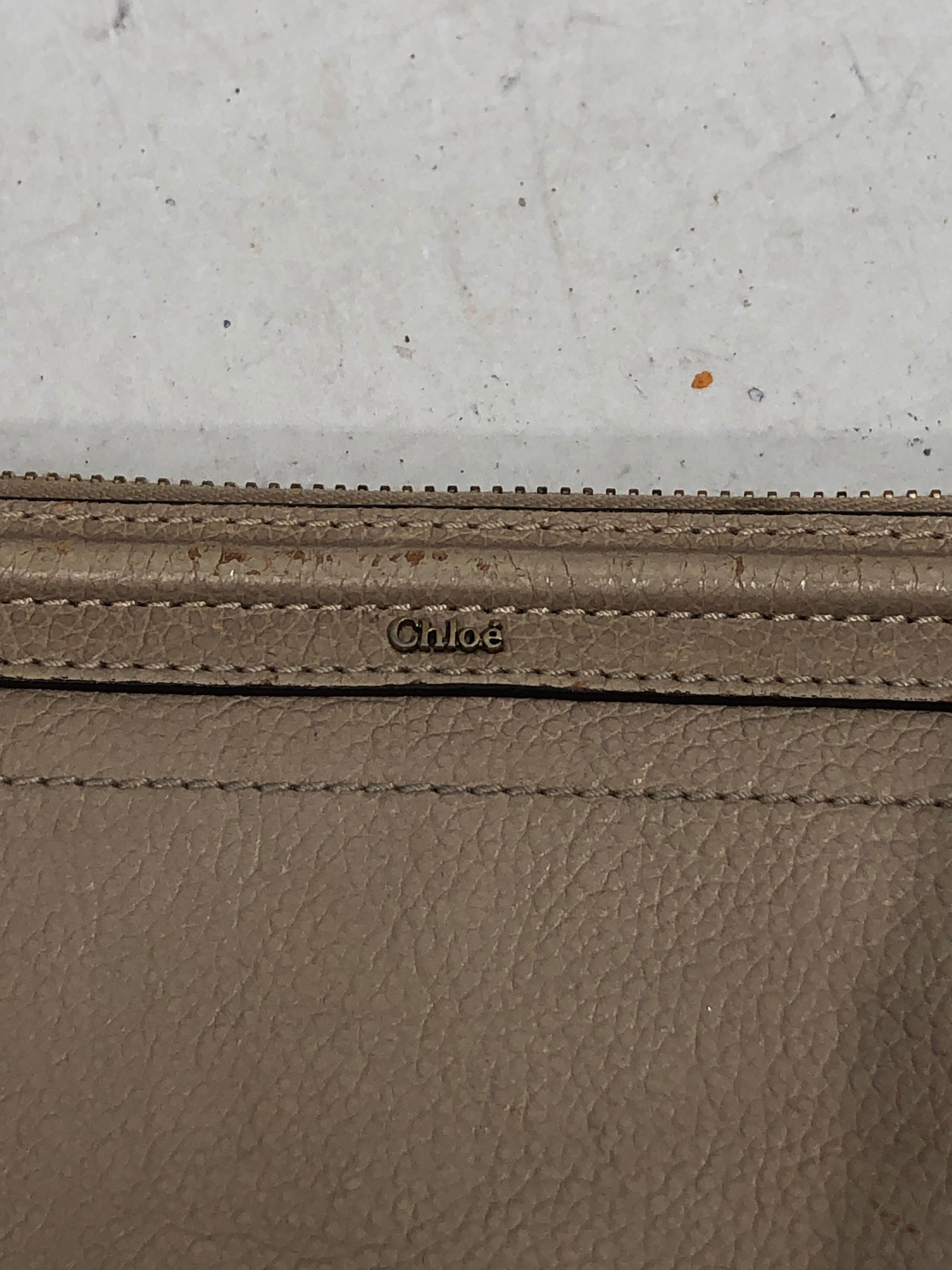 Chloe/Bifold Wallet/Leather/BEG/L's/ view 5