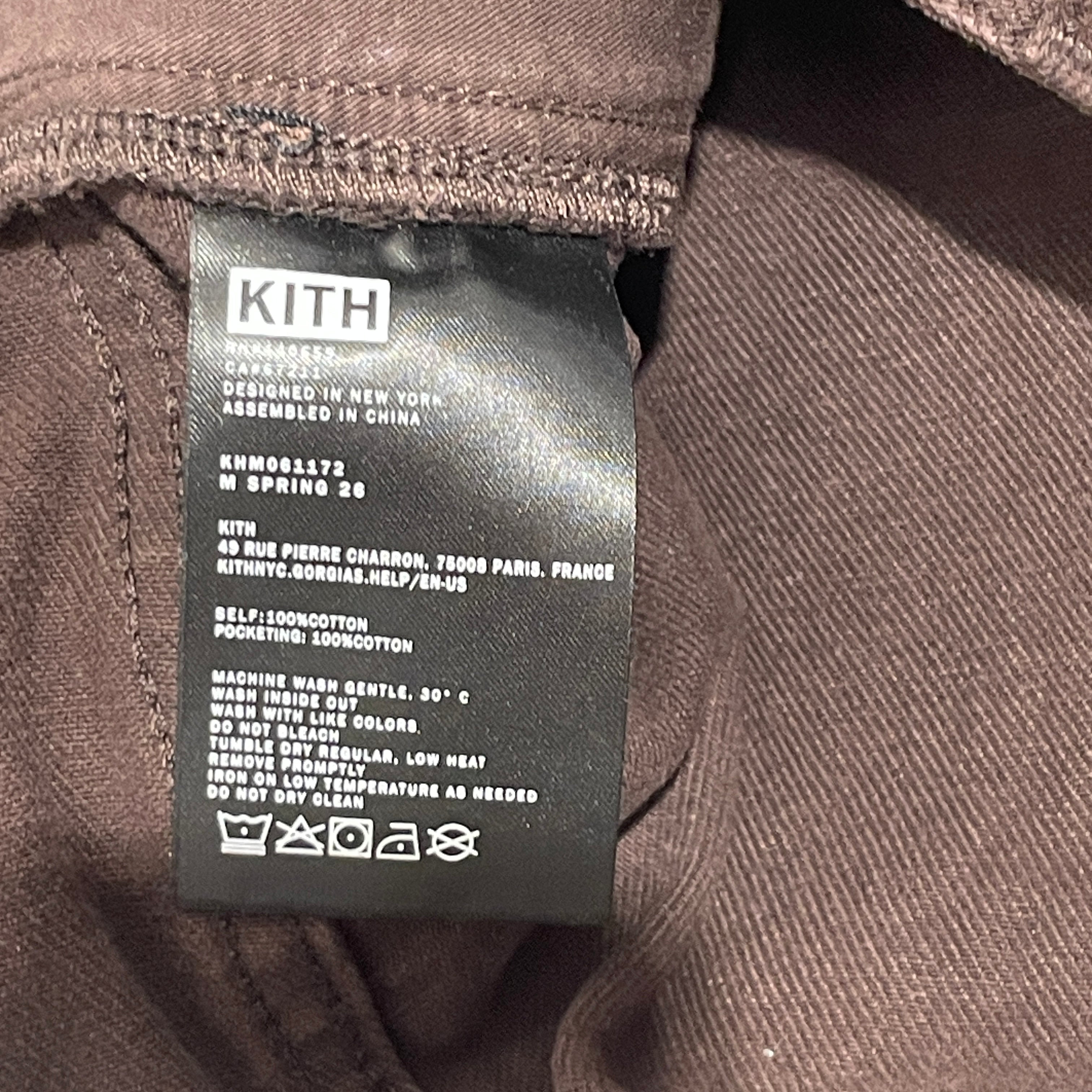 KITH/Pants/34/Denim/BRW/W belt view 4