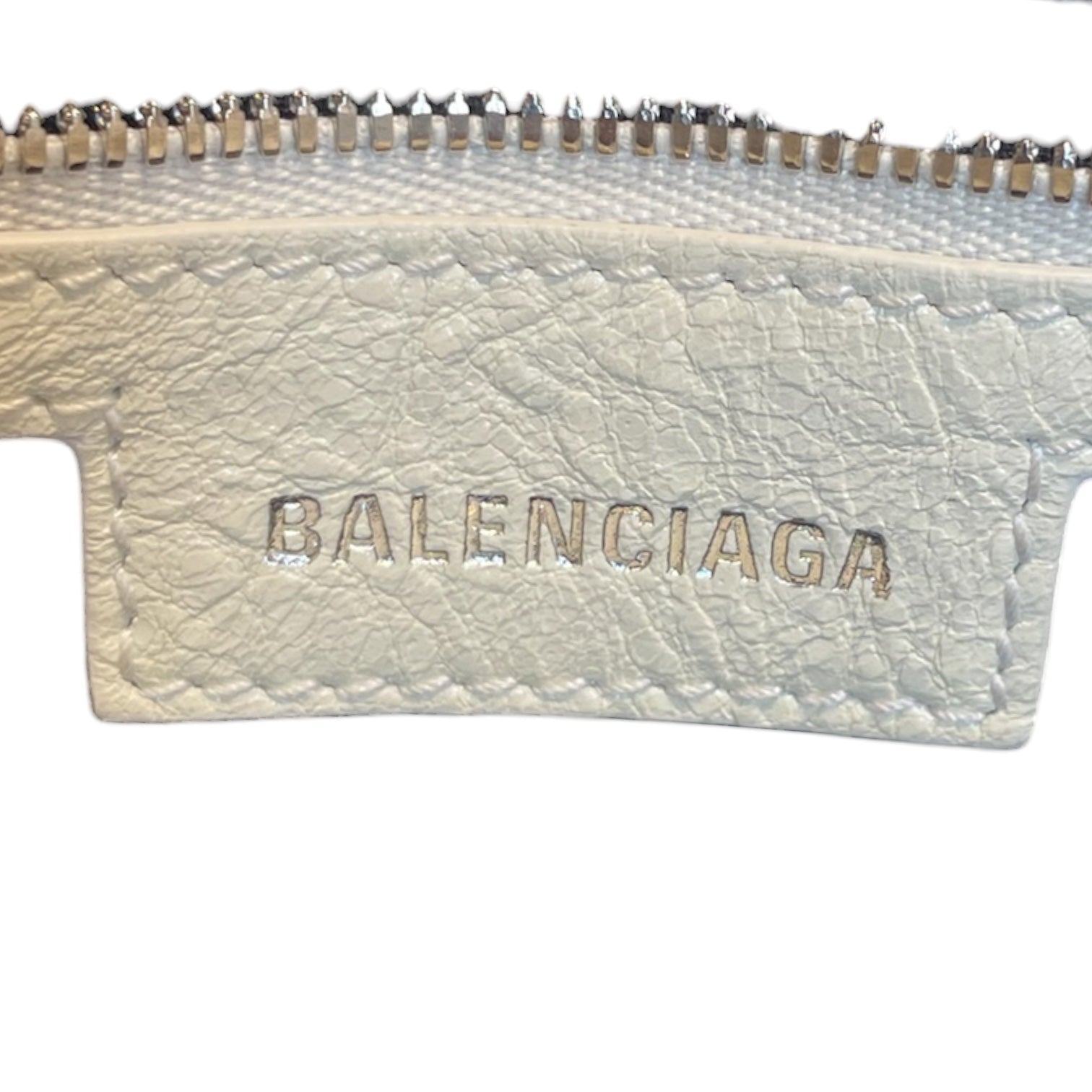 BALENCIAGA/Cross Body Bag/Leather/WHT/NEO CAGOLE MINI LE CITY view 6