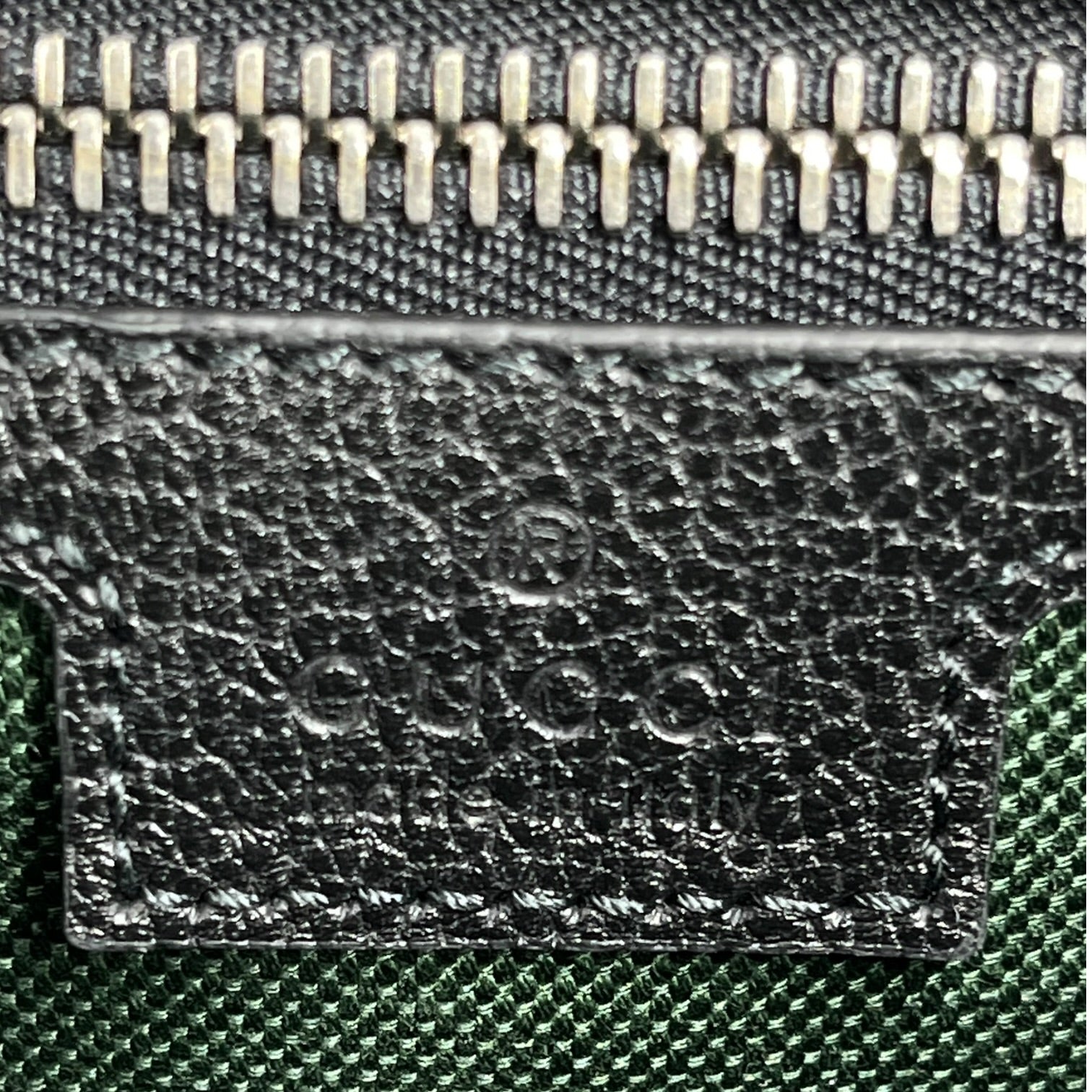 GUCCI/Cross Body Bag/Leather/BLK/WEB TRADEMARK MESSENGER BAG view 4
