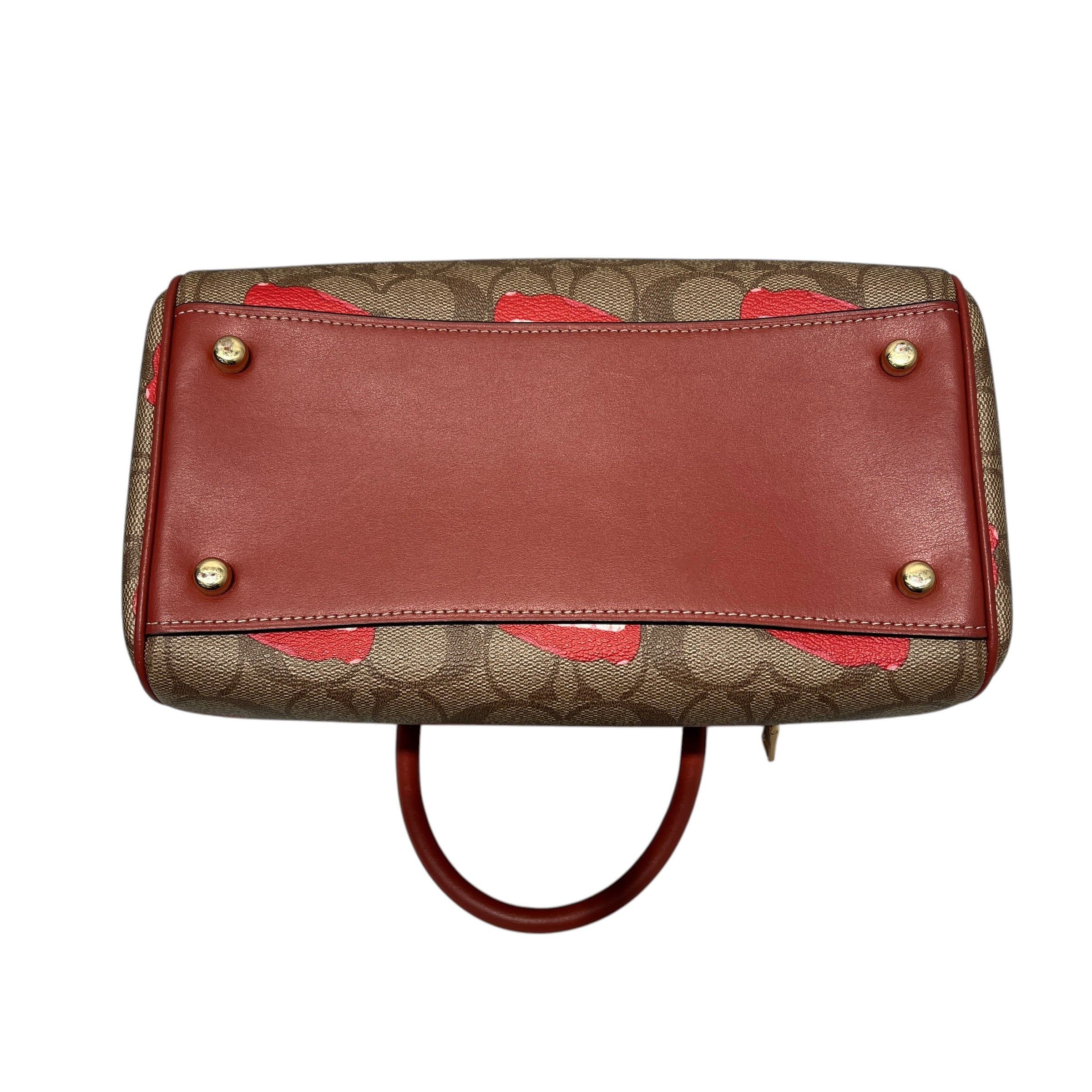 COACH/Bag/All Over Print/Leather/BRW/SATCHEL MOUTH PRINT view 4