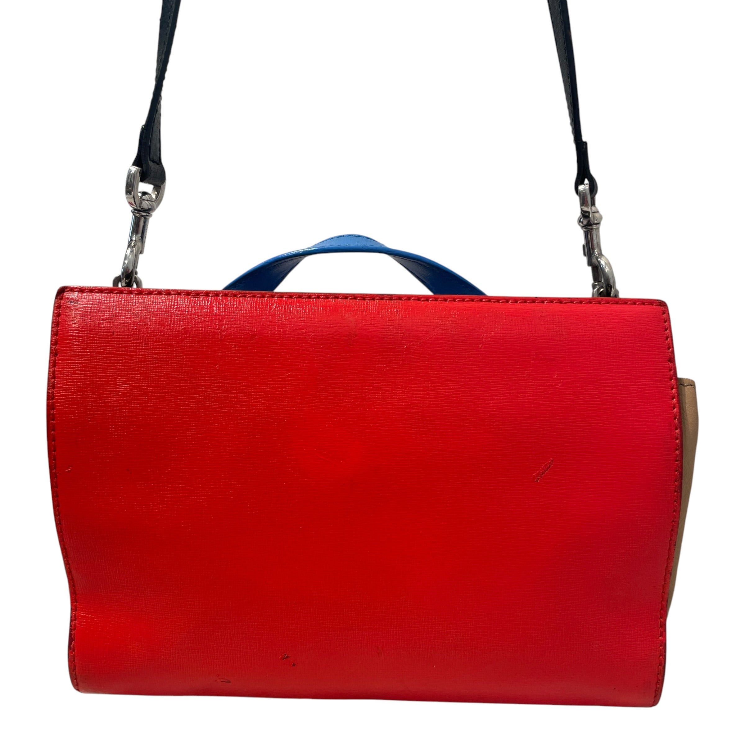 FENDI/Hand Bag/Leather/RED/Monster Demi Jour Bag view 5