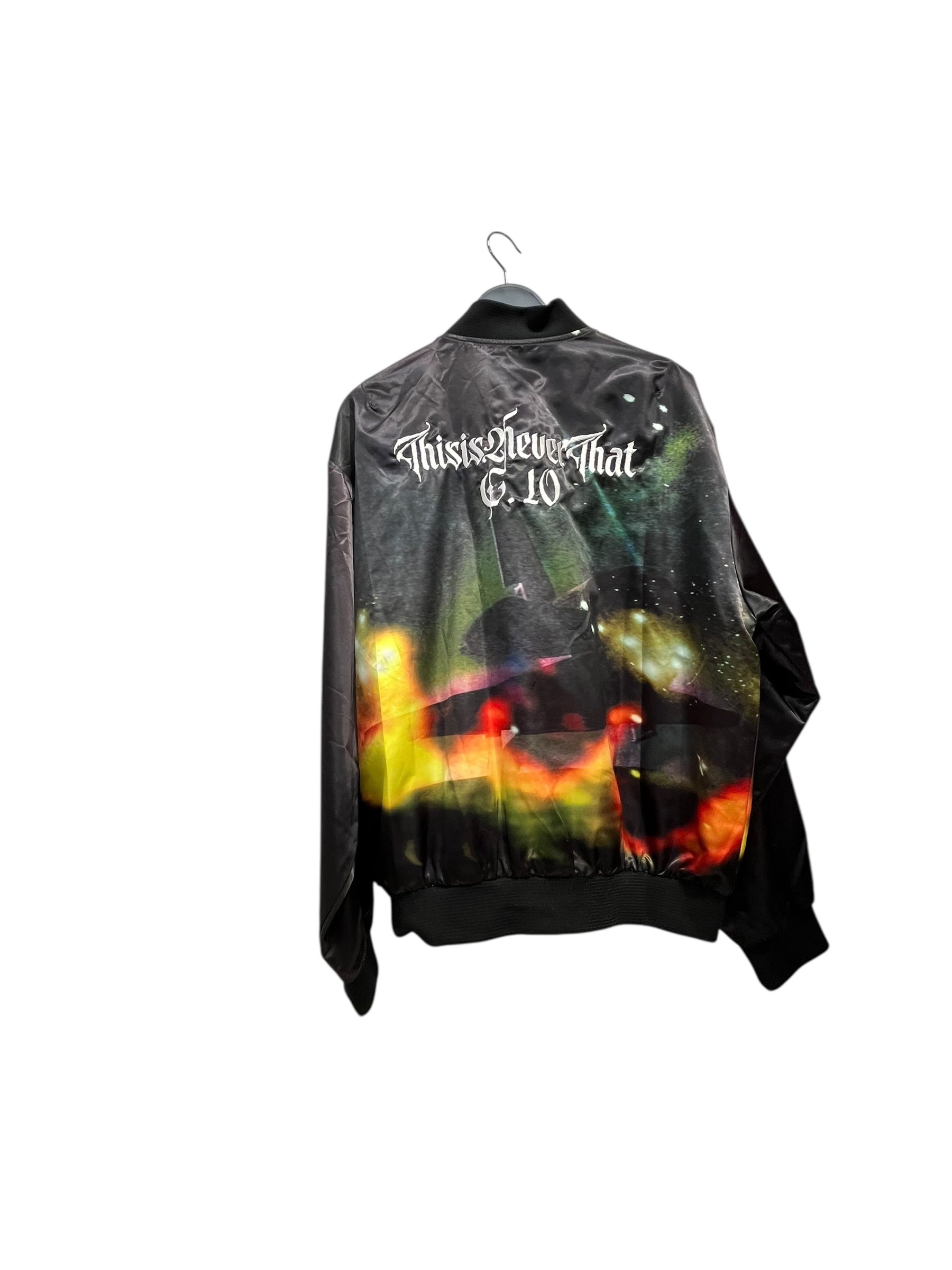 thisisneverthat/Flight Jkt/L/Polyester/MLT/All Over Print/GALAXY PRINT BOMBER view 2