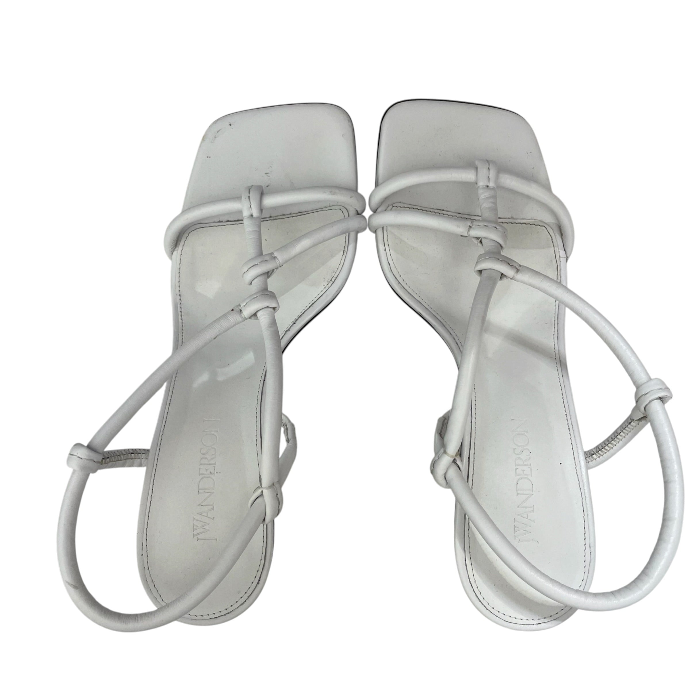 JW ANDERSON(J.W.ANDERSON)/Heels/US 6/WHT/leather sandals view 6