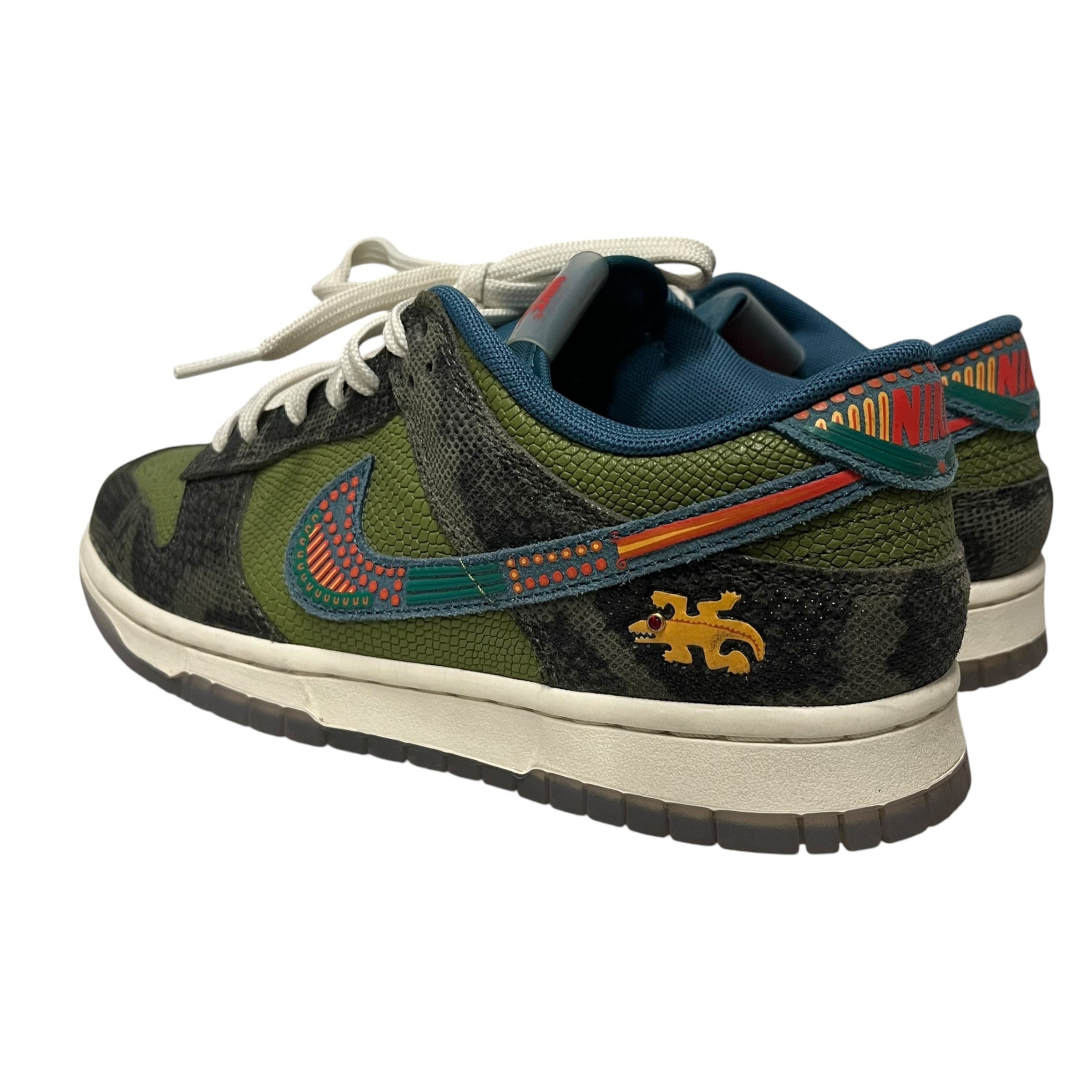 NIKE/Low-Sneakers/US 8/Animal Pattern/Leather/GRN/DO2160335 view 2