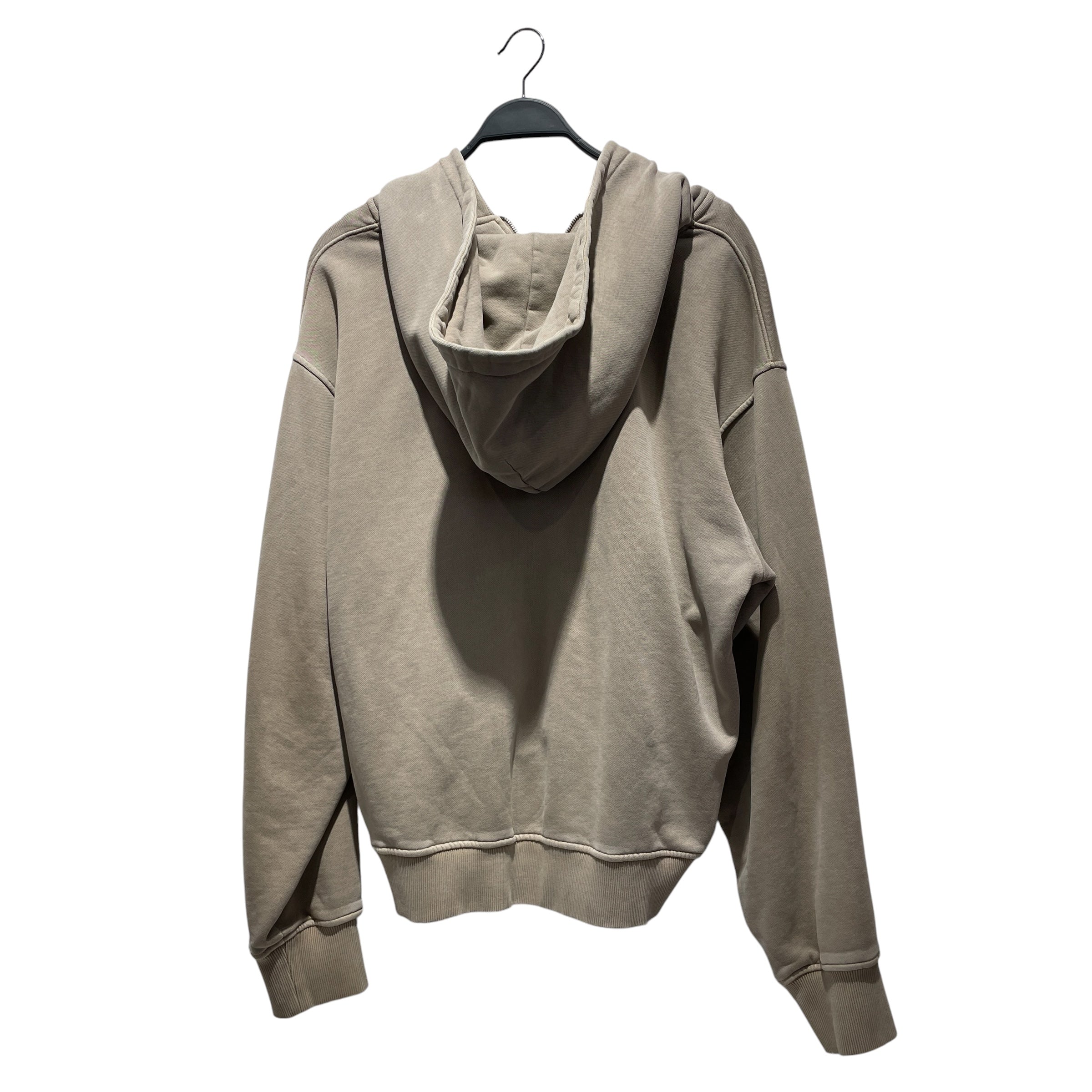 KITH/Zip Up Hoodie/XXL/Cotton/BEG/Oversize/Cropped view 2