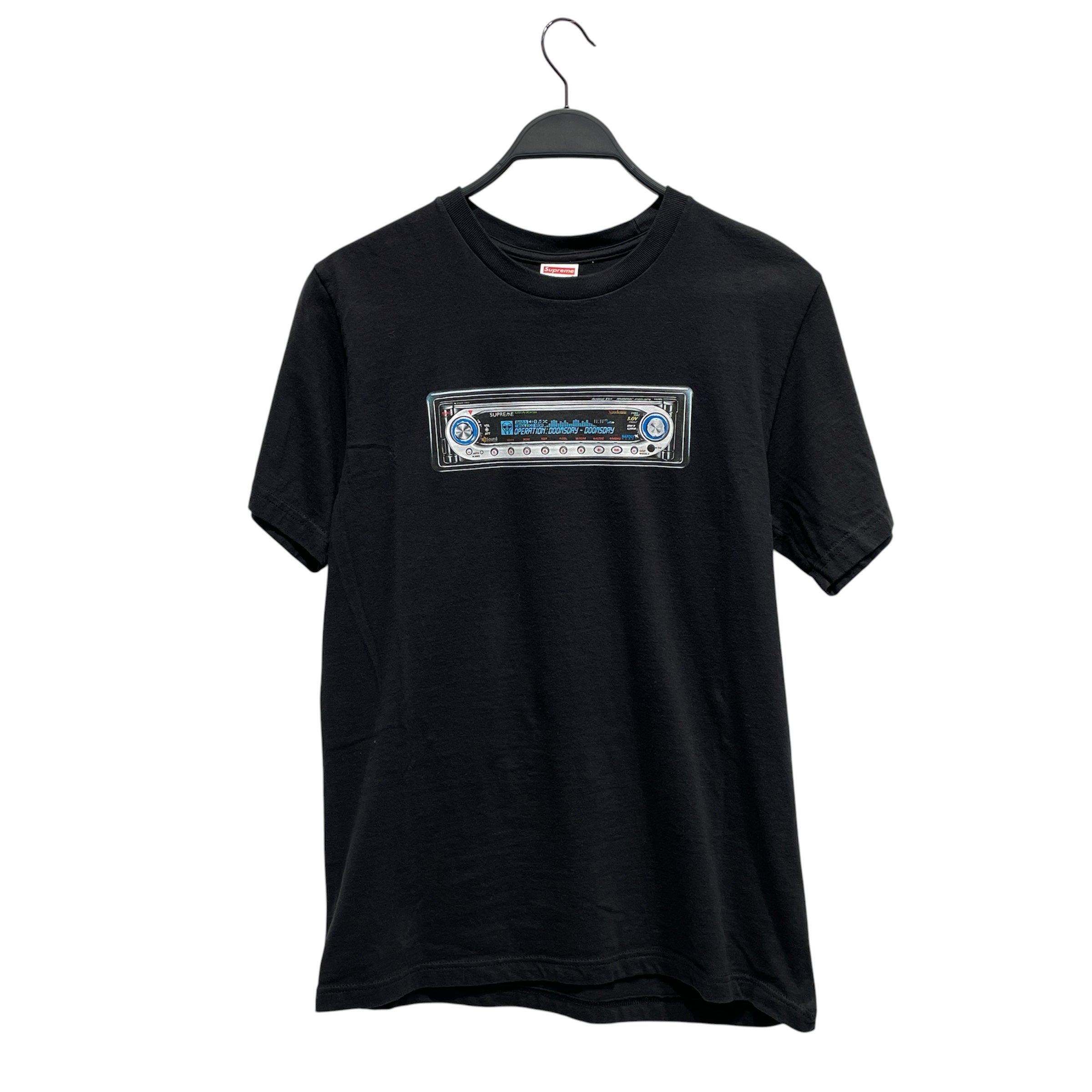 Supreme/T-Shirt/M/Cotton/BLK/DOOMSDAY RADIO view 1