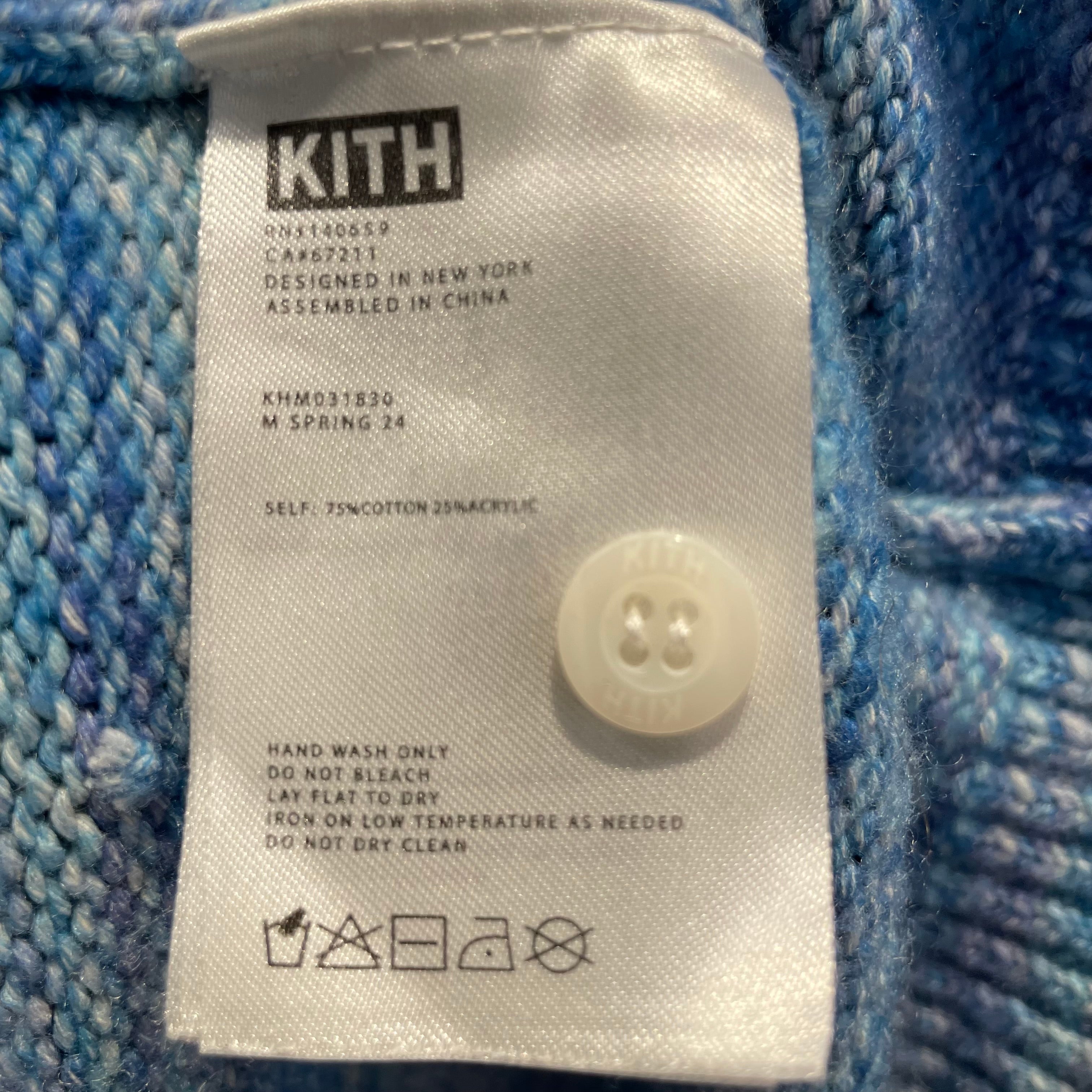 KITH/Sweater/L/Wool/BLU/knitted/prp/wht view 5