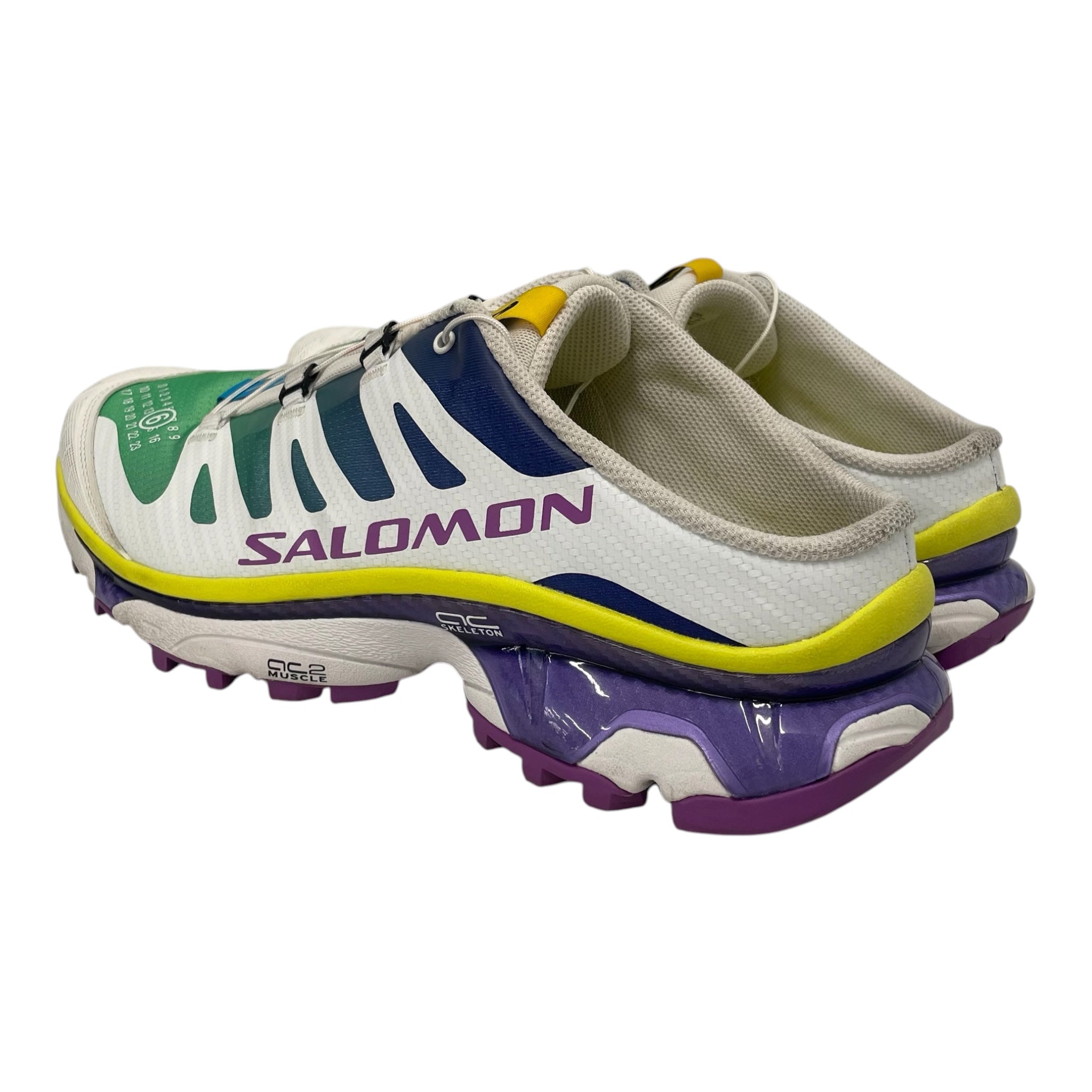 salomon/MM6/Low-Sneakers/US 11.5/Cotton/MLT/GRADIENT GREEN PURPLE view 3
