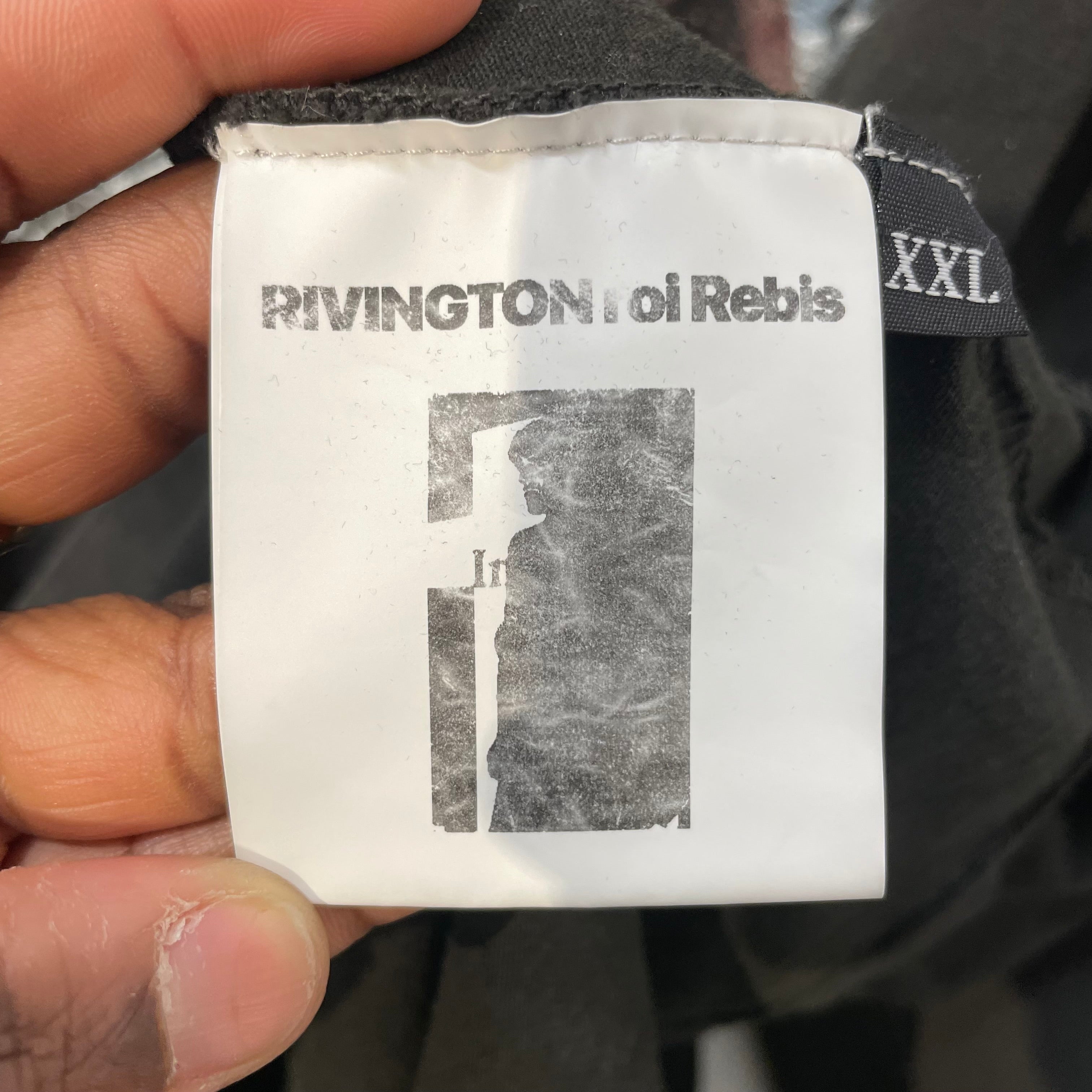 RRR123 RIVINGTON roi Rebis/LS T-Shirt/XXL/Cotton/BLK/Graphic/It Was Written view 4
