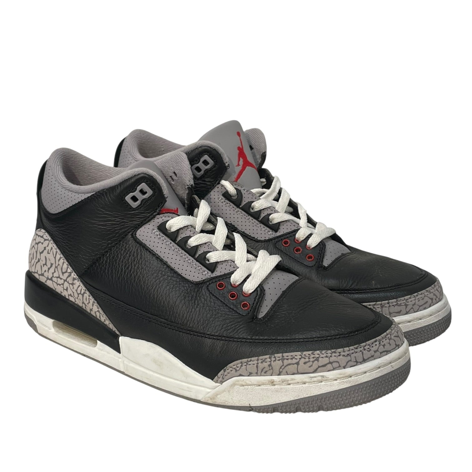 NIKE/AIR JORDAN 3/Hi-Sneakers/US 11.5/Leather/BLK/Straight Tip/DN3707-010 view 1