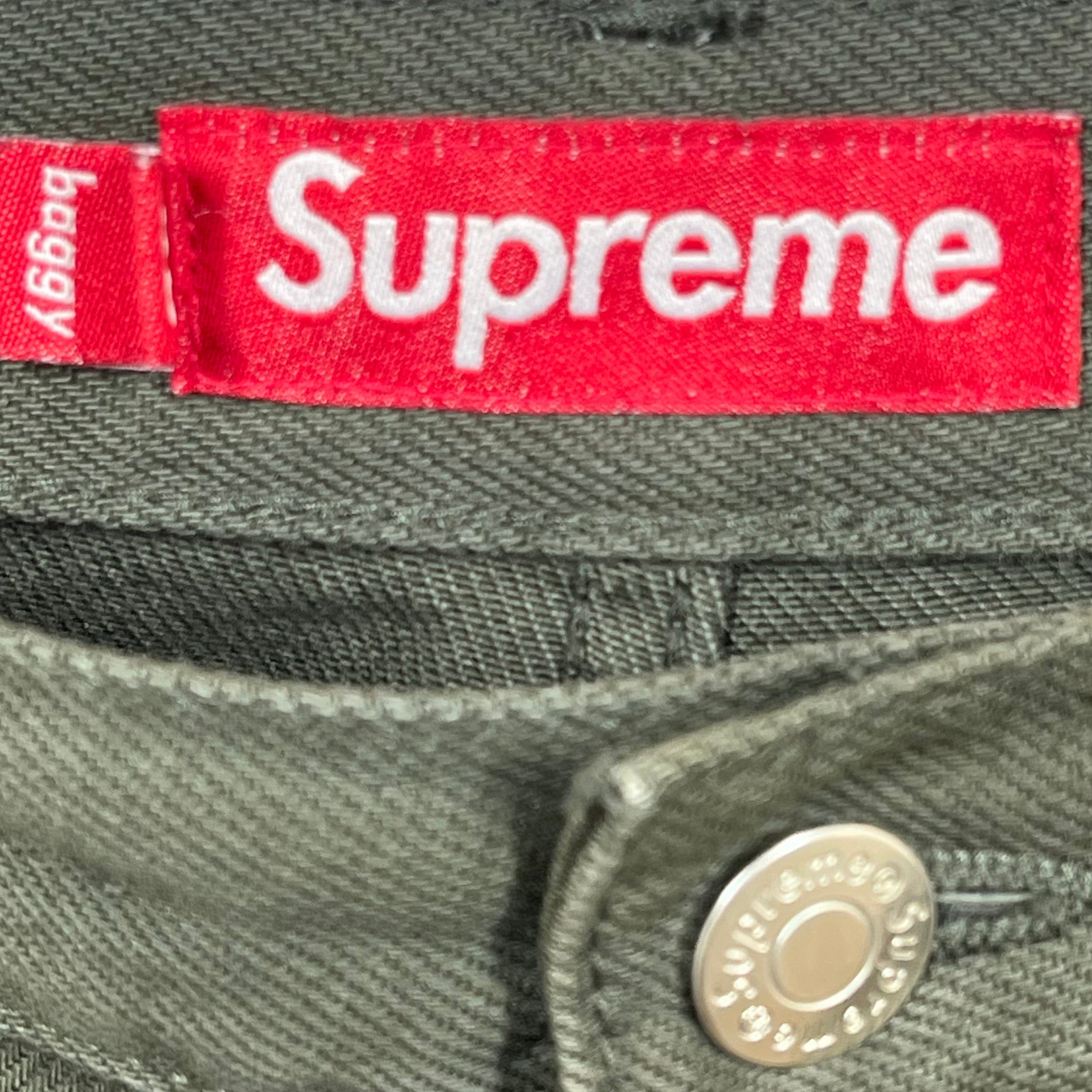 Supreme/Straight Pants/36/Cotton/GRN/FW24 Baggy Pants view 3