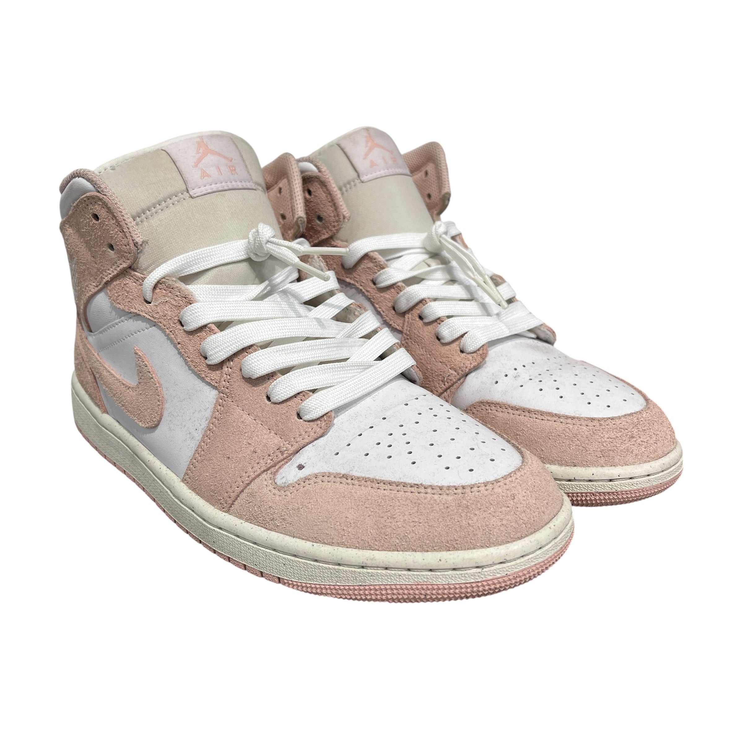 NIKE/Hi-Sneakers/US 10/Cotton/PNK/Jordan 1 Washed Pink view 1