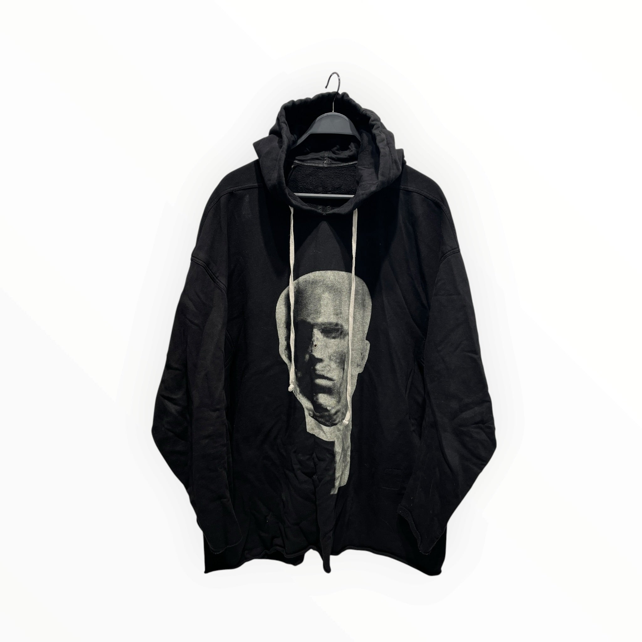 Rick Owens/Hoodie/XL/Graphic/Cotton/BLK/DRKSHDW peter hoodie view 1