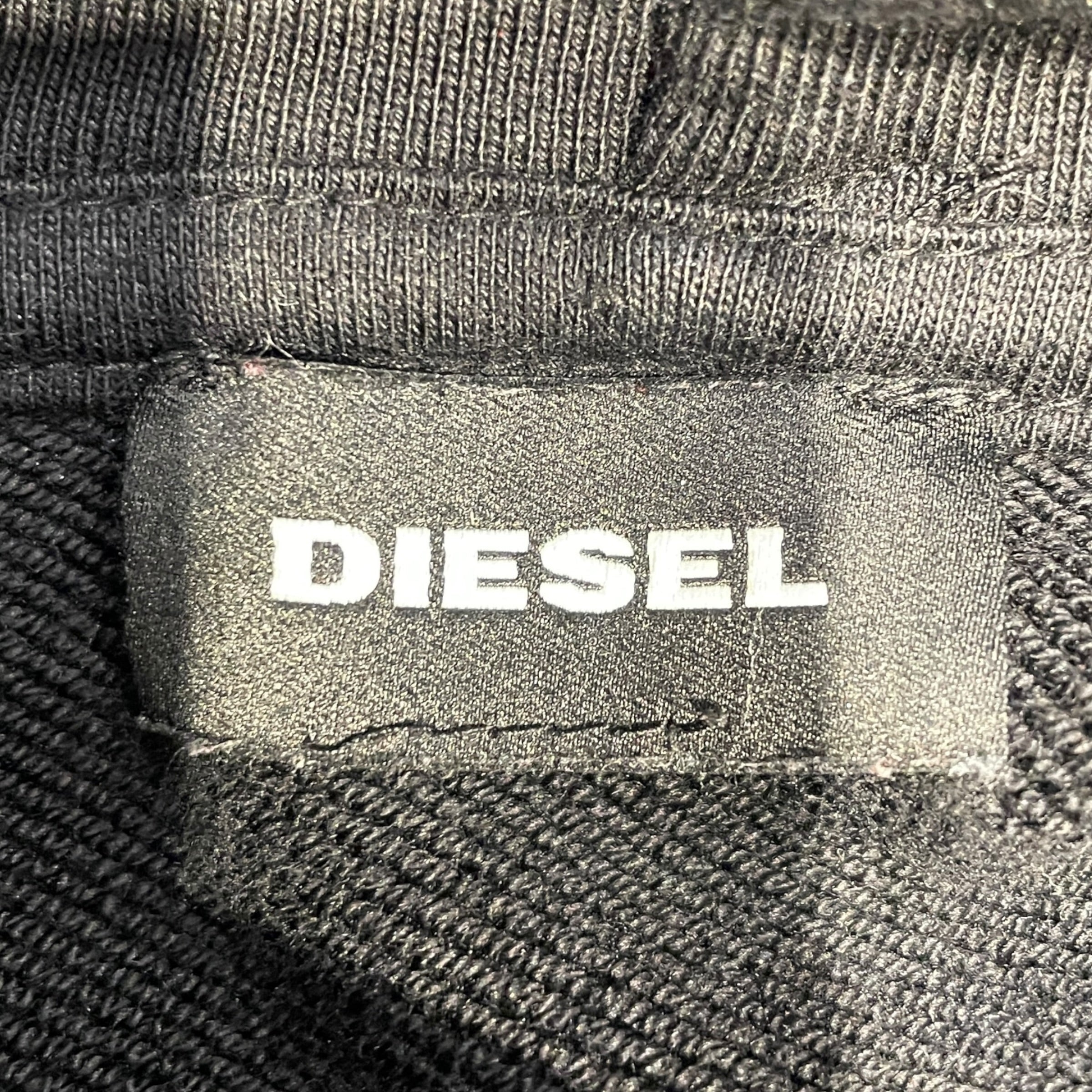 DIESEL/Hoodie/S/Cotton/BLK/ view 3