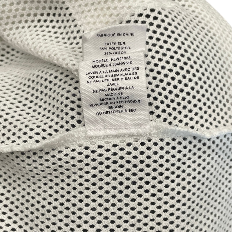 Helmut Lang/T-Shirt/L/Cotton/WHT/mesh net top