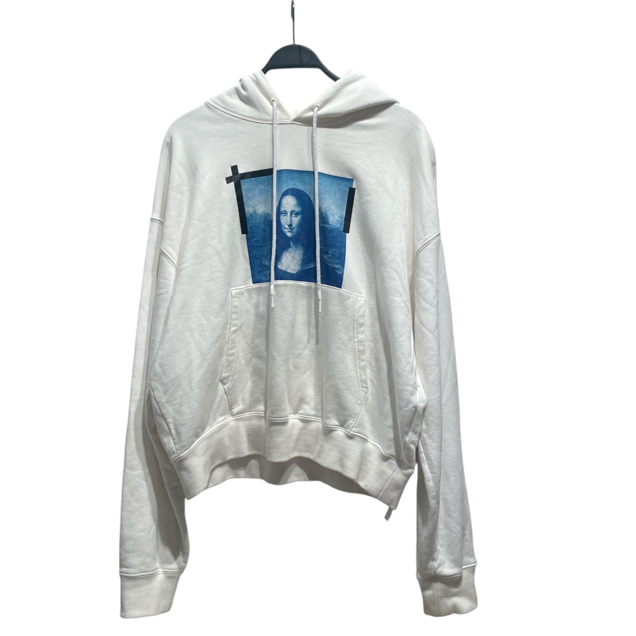OFF-WHITE/Hoodie/L/Cotton/WHT/monalisa view 1