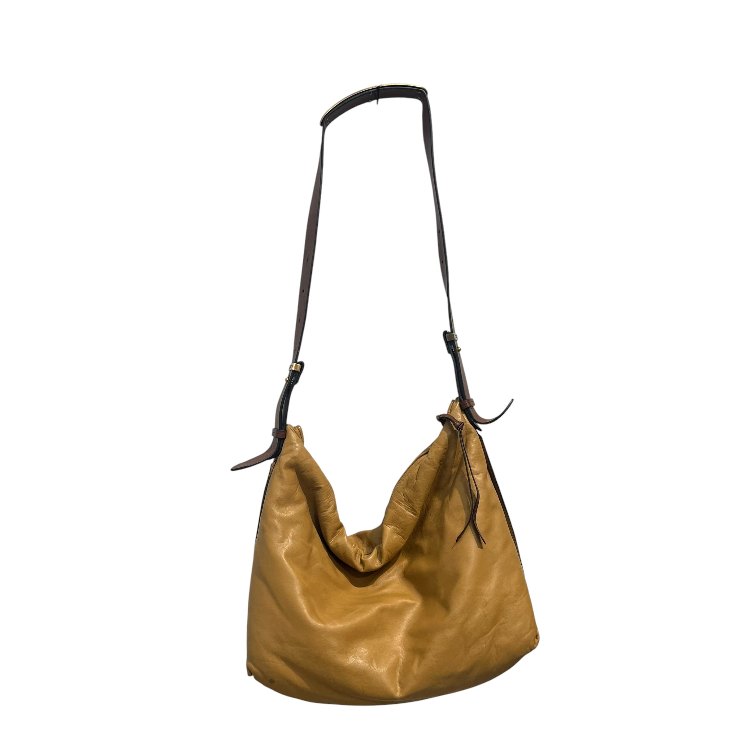 ISABEL MARANT/Hand Bag/Cowhide/CML/LEATHER STRAP GOLD SHOULDER view 2