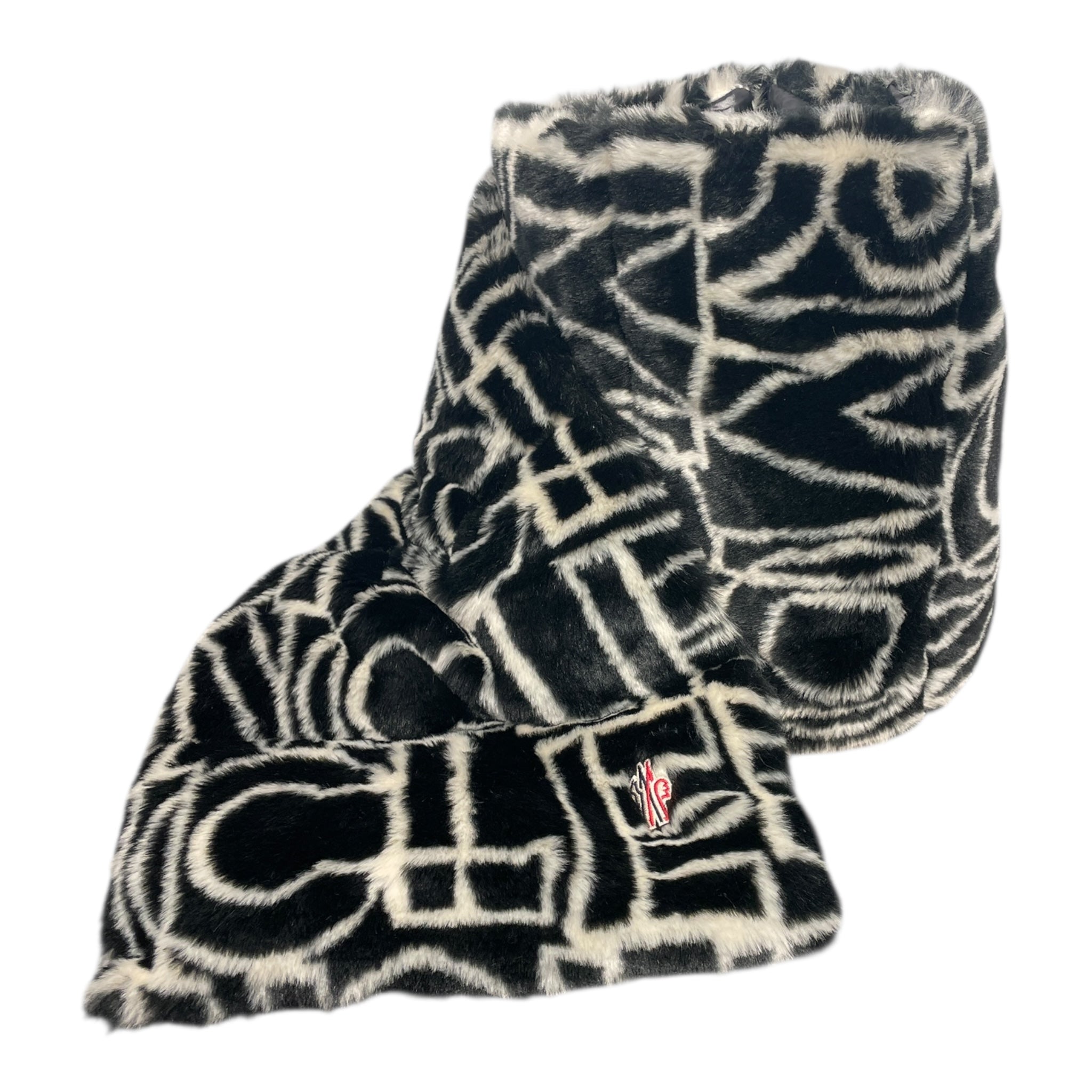 MONCLER/Scarve/Graphic/Polyester/BLK/MONCLER SCIARPA SCARF view 1