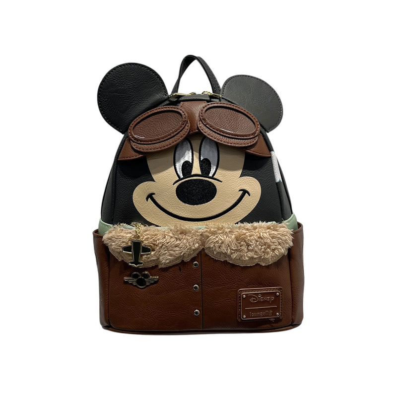 Loungefly/Backpack/MLT/pilot mickey mouse