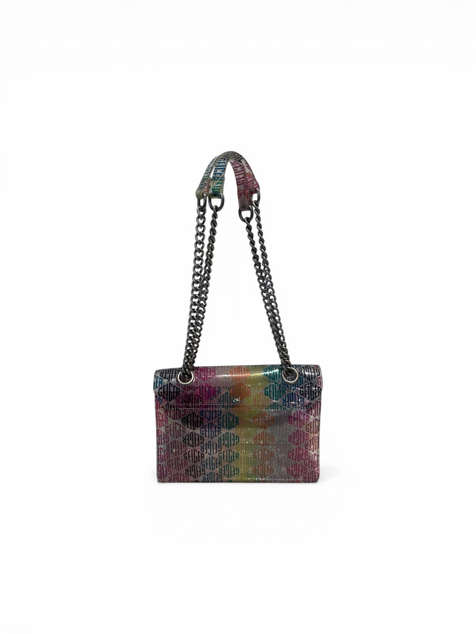Kurt Geiger/Bag/All Over Print/MLT/Rainbow Kensington Transparent view 4