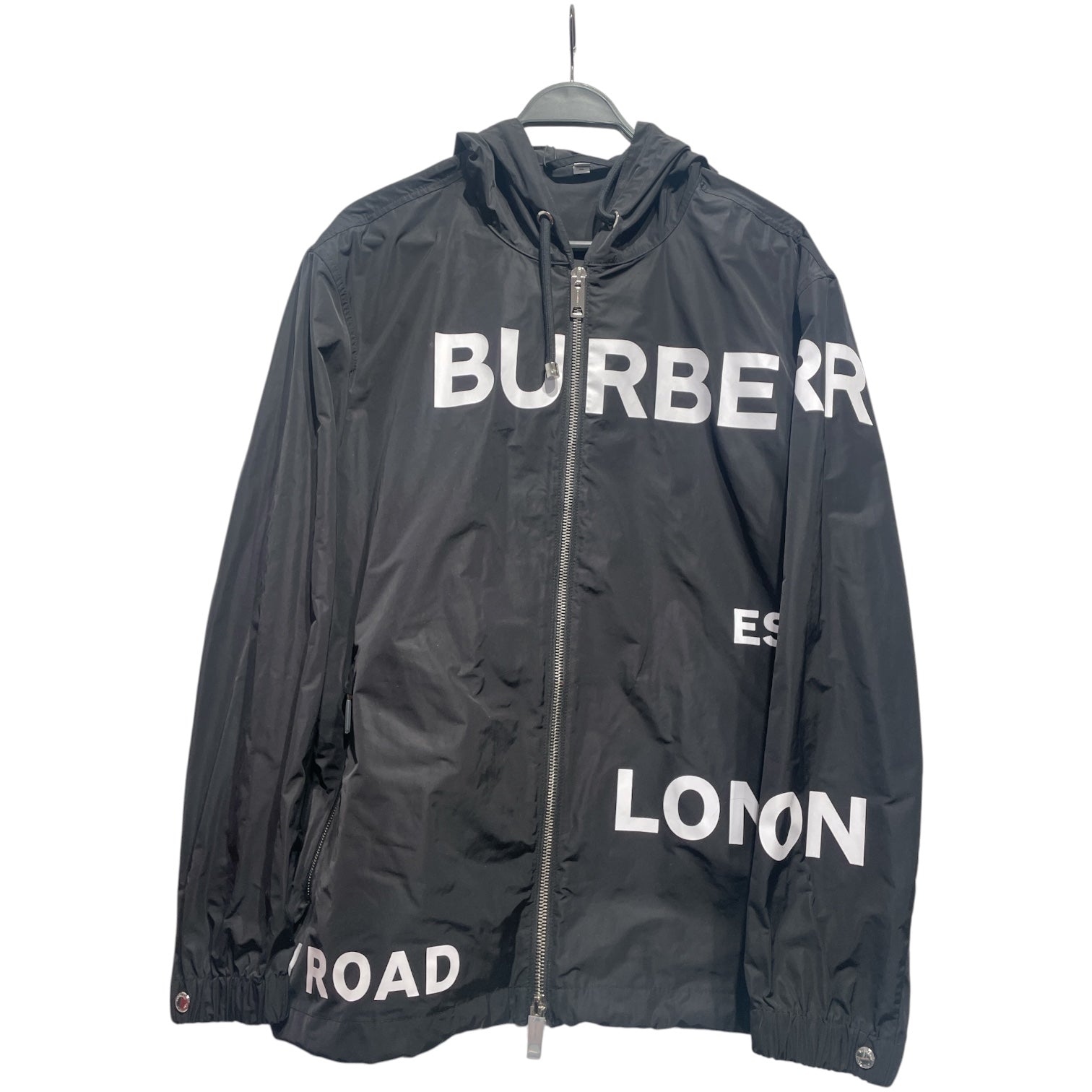 BURBERRY LONDON/Windbreaker/56/Nylon/BLK/All Over Print/ view 1