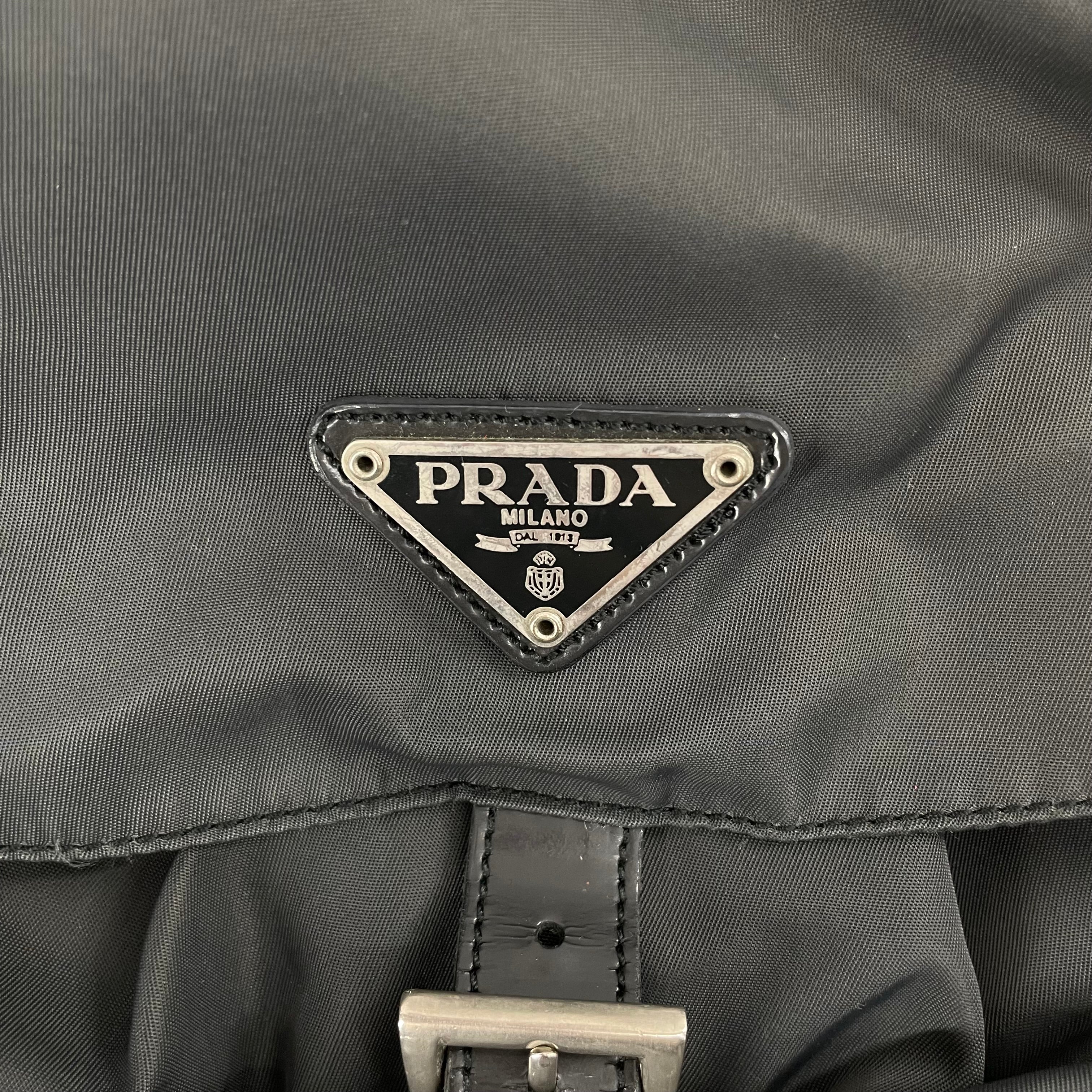 PRADA/Backpack/Nylon/GRY/RE-NYLON BACKPACK view 4