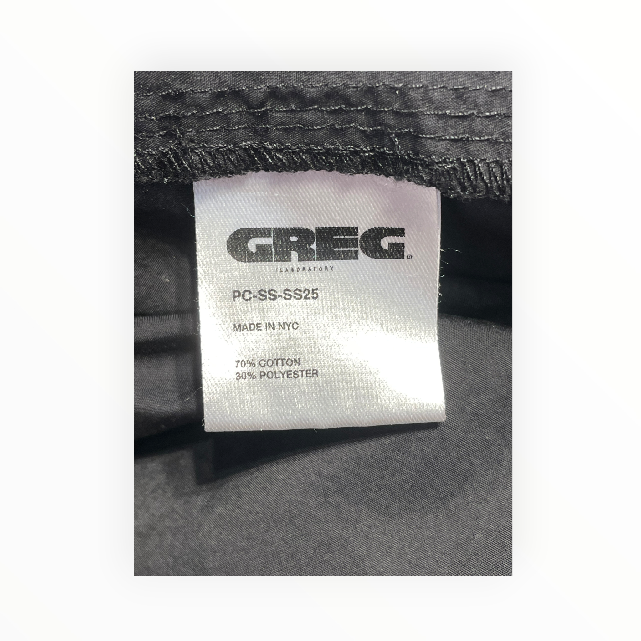 greg /T-Shirt/M/Cotton/BLK/ view 3