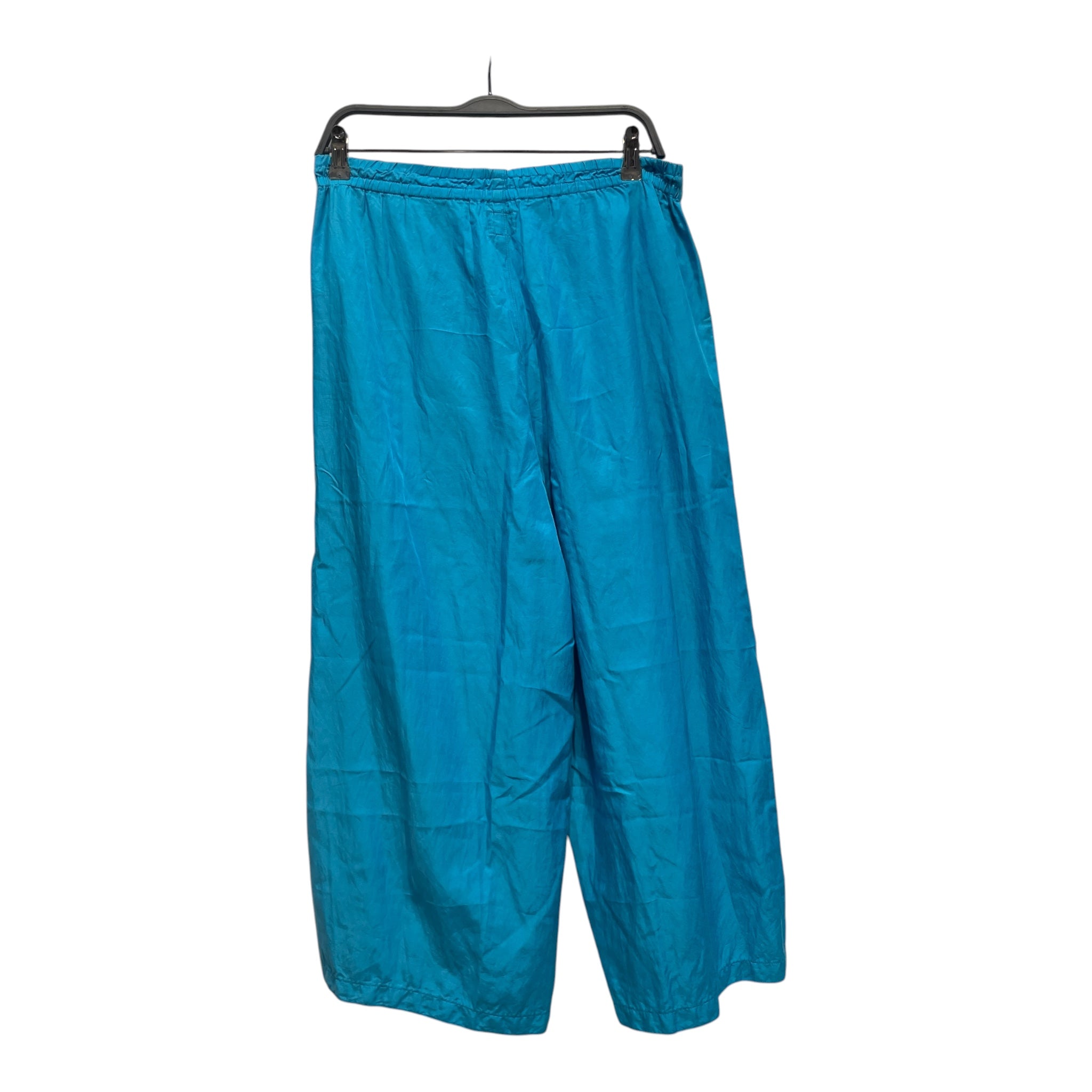 Needles/Wide Leg Pants/2/Cotton/BLU/wide leg view 2