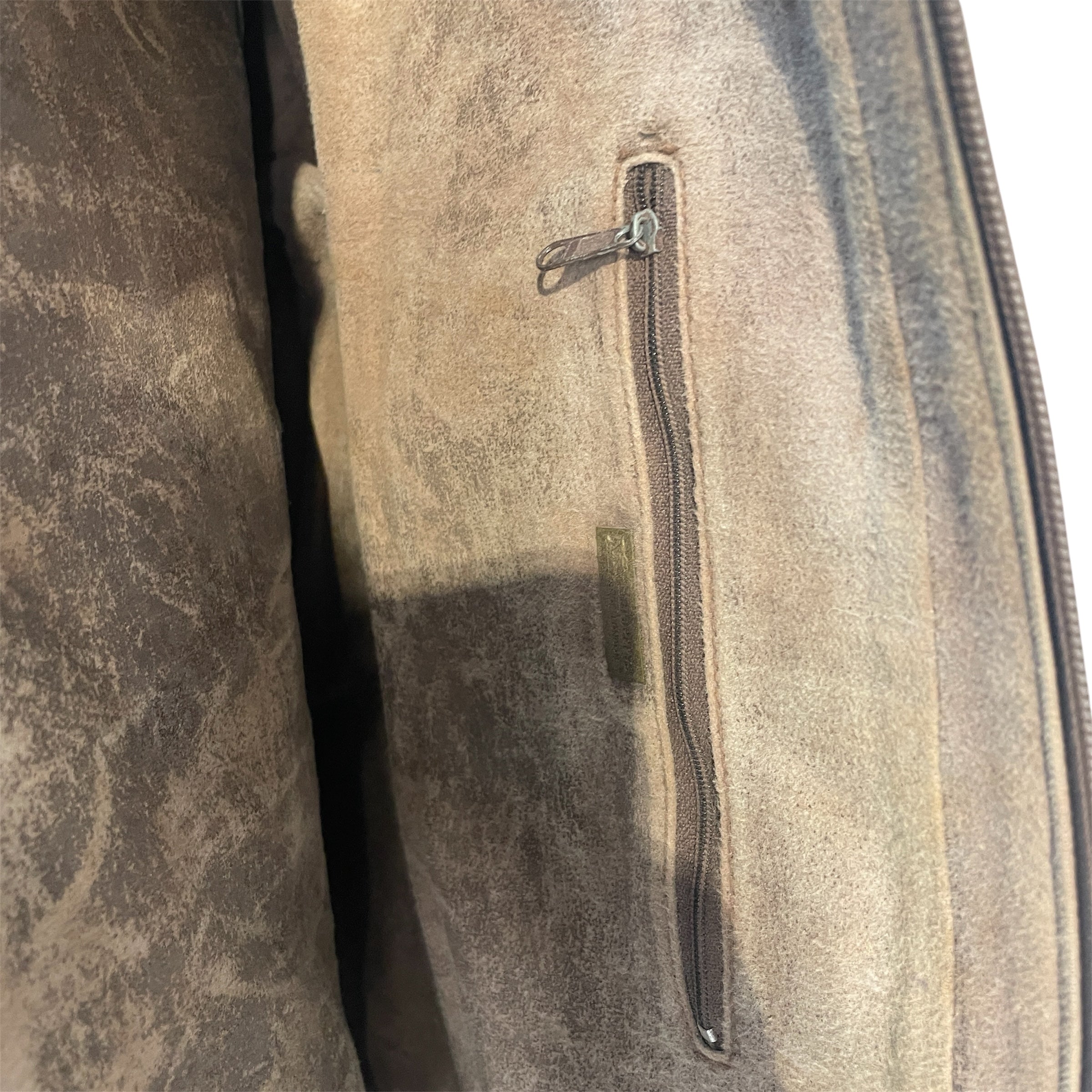 BURBERRYS/Briefcase/Hombre Check/Leather/BEG/vintage view 5