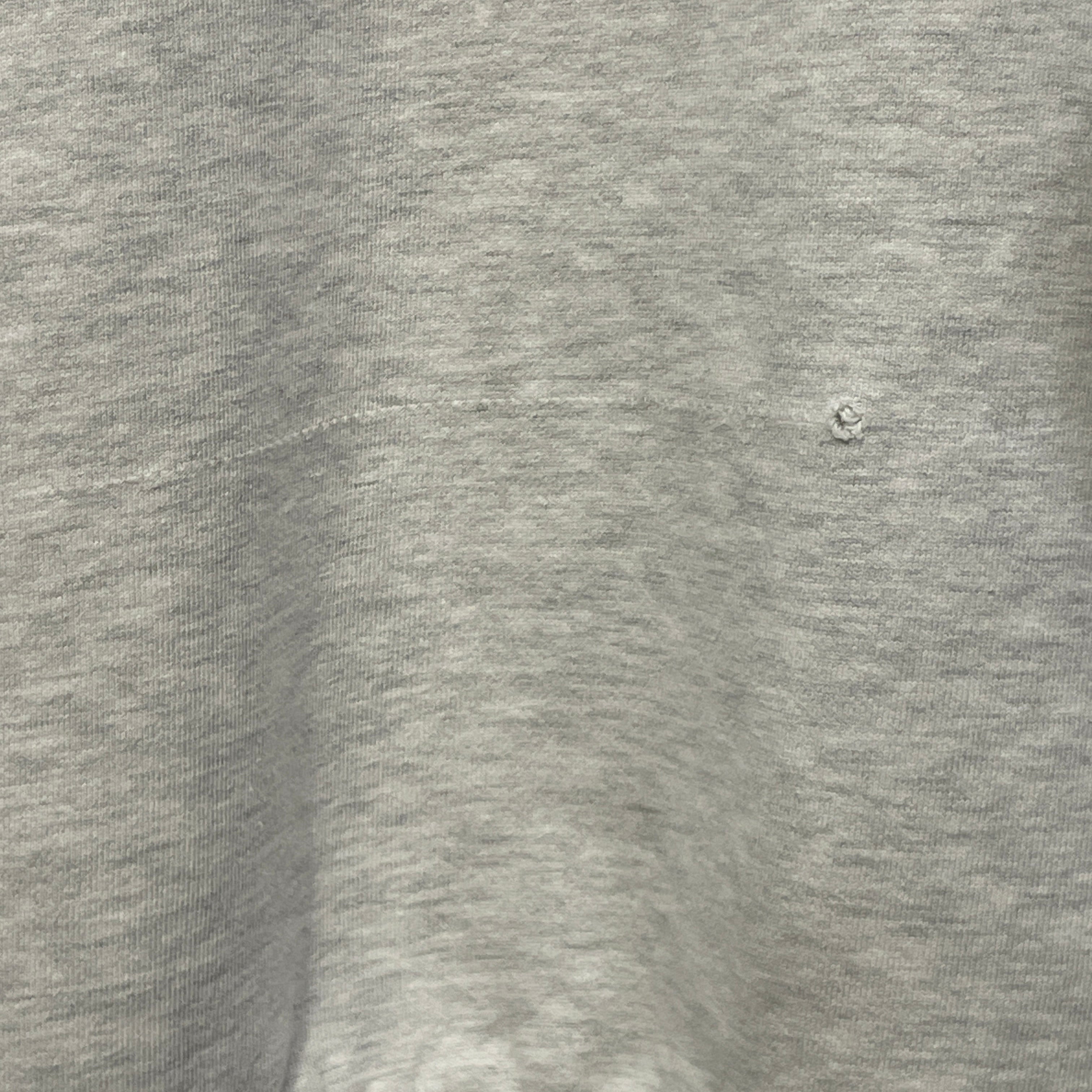 DENIM TEARS/Fleece Jkt/L/Cotton/GRY/QUARTER ZIP view 5